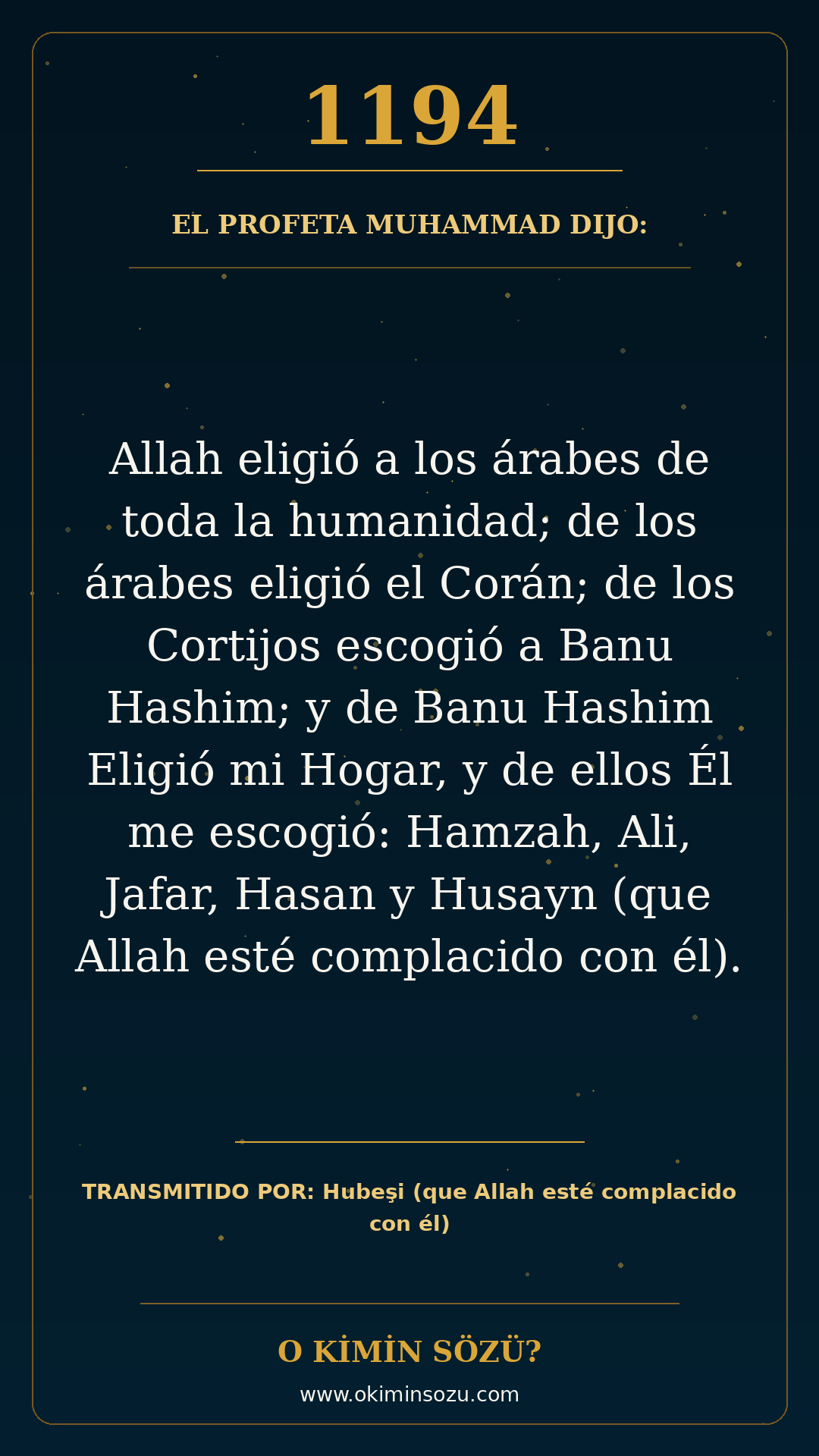 hadis 1194 es