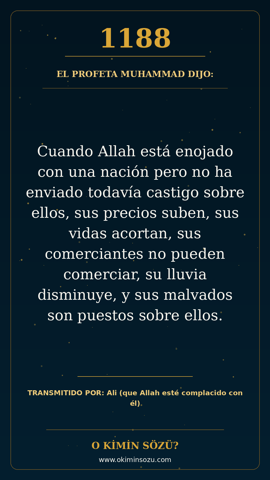 hadis 1188 es