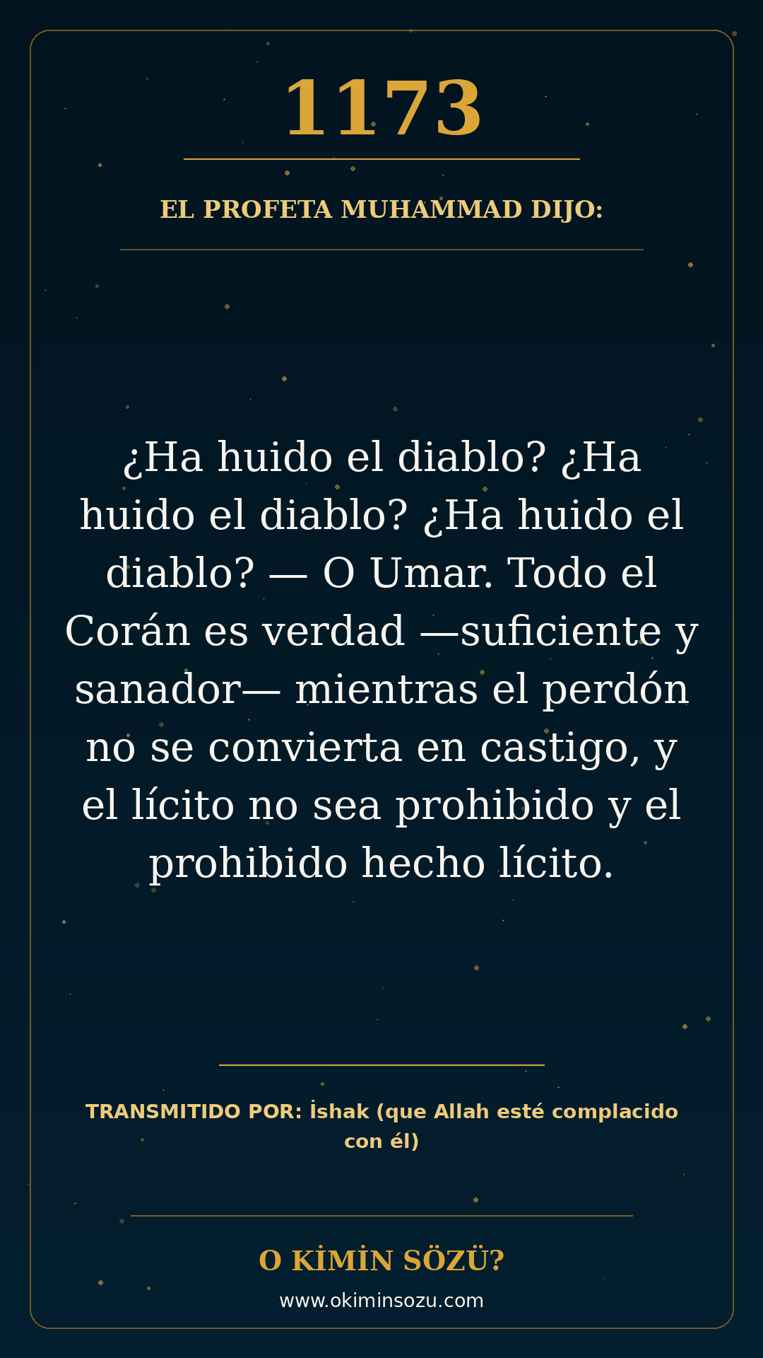 hadis 1173 es