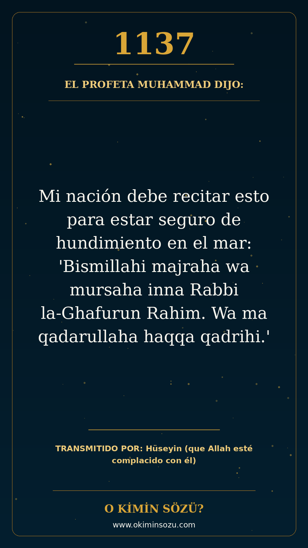 hadis 1137 es