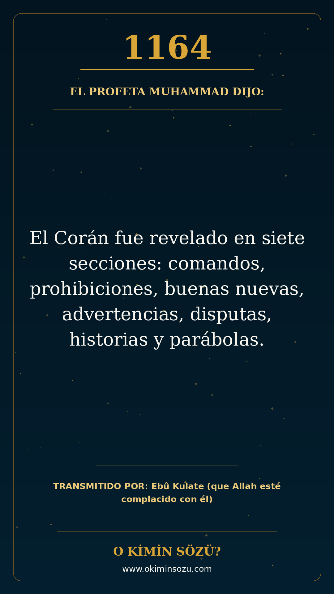hadis 1164 es