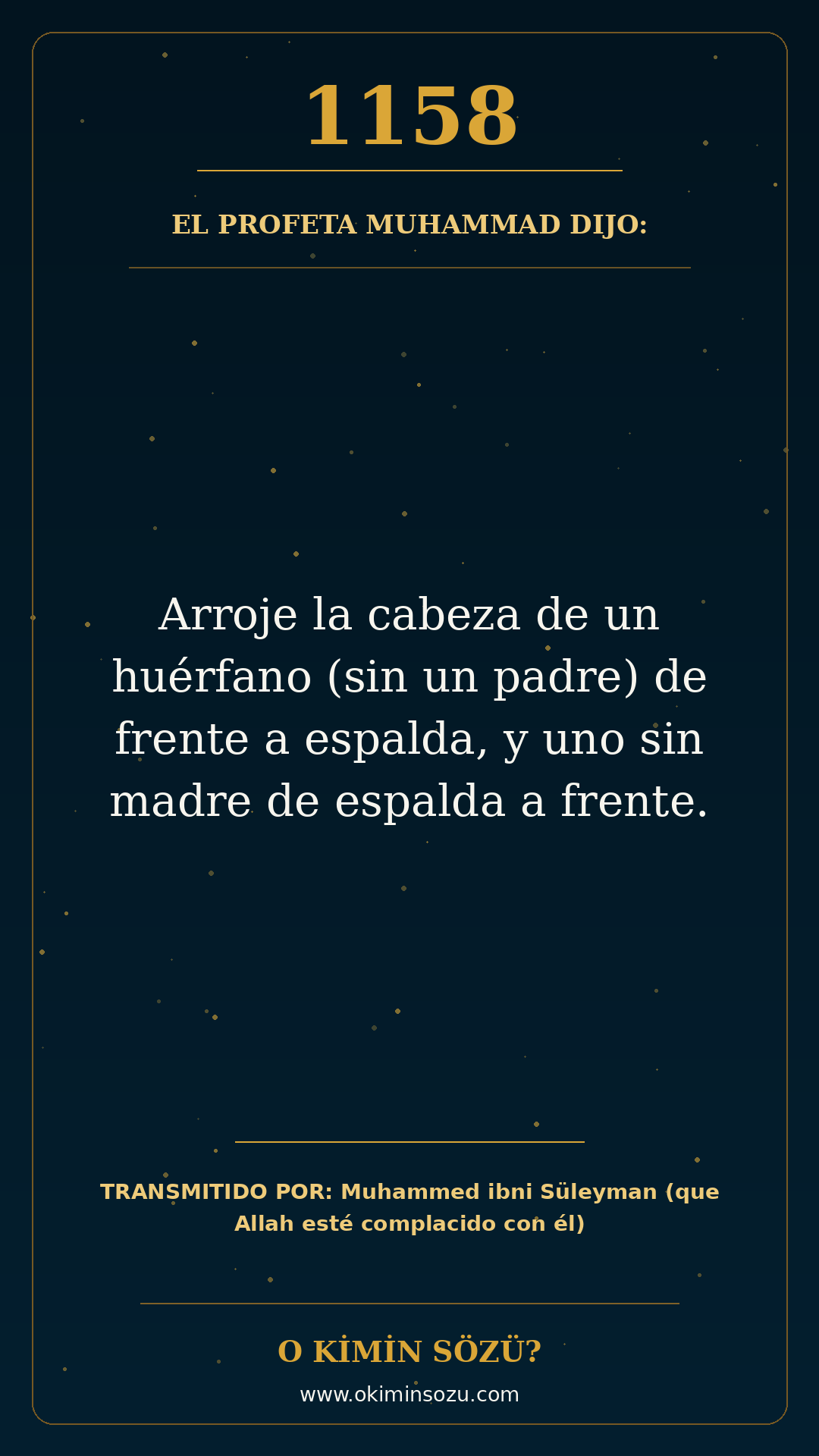 hadis 1158 es