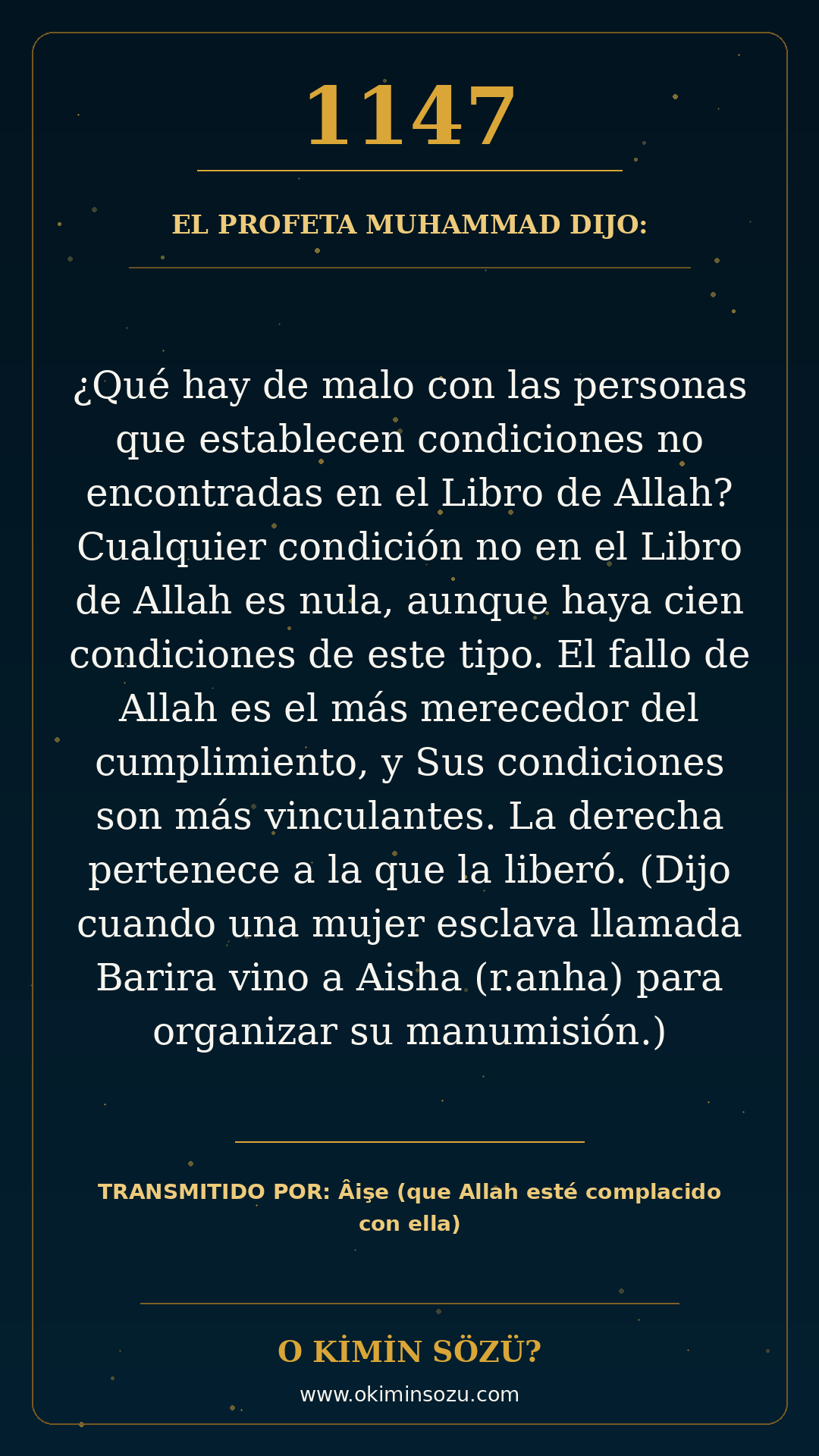 hadis 1147 es
