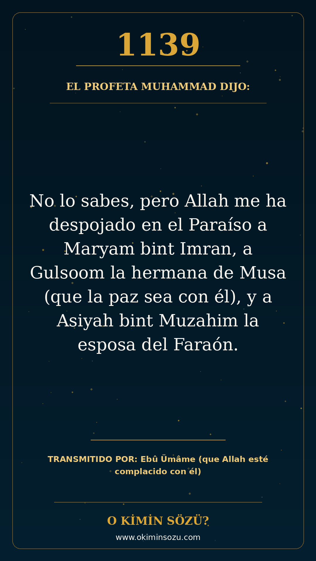 hadis 1139 es