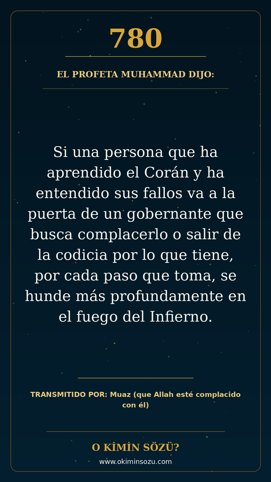 hadis 0780 es
