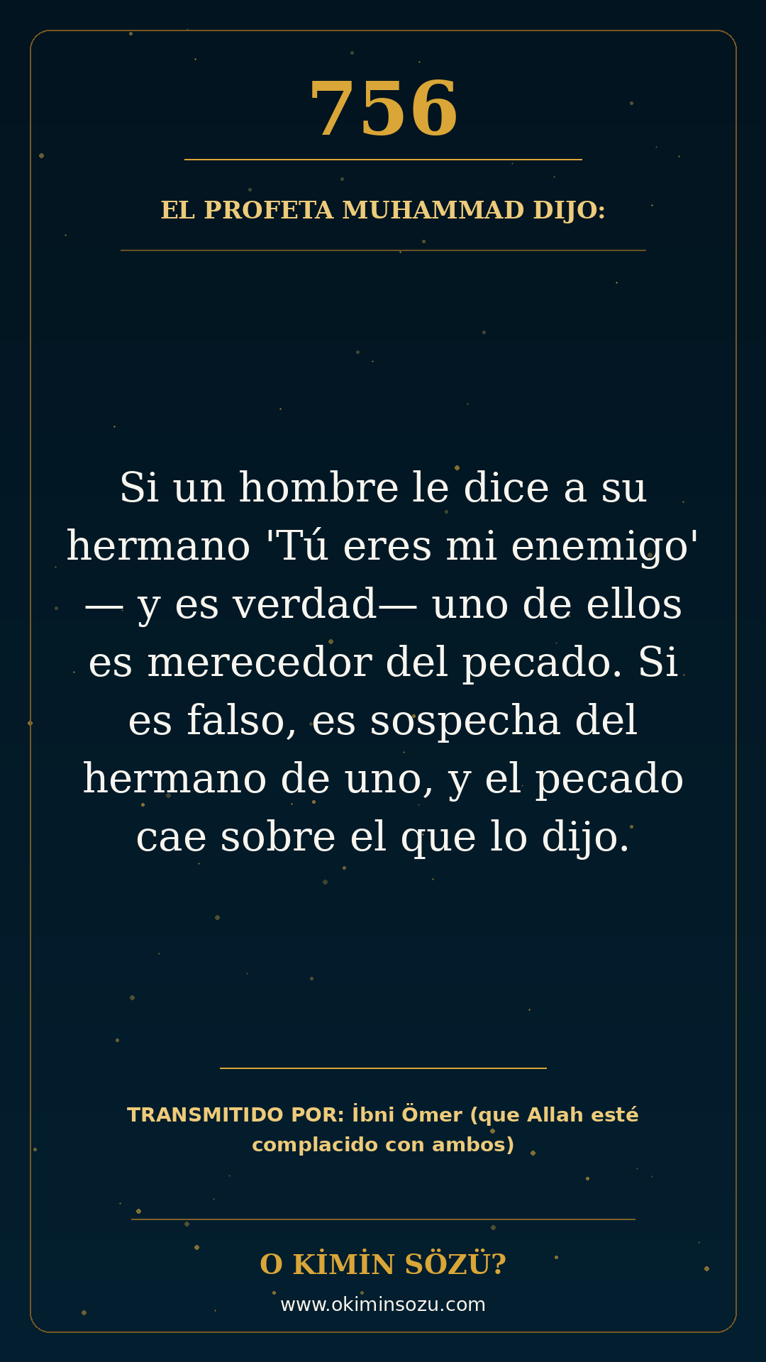 hadis 0756 es