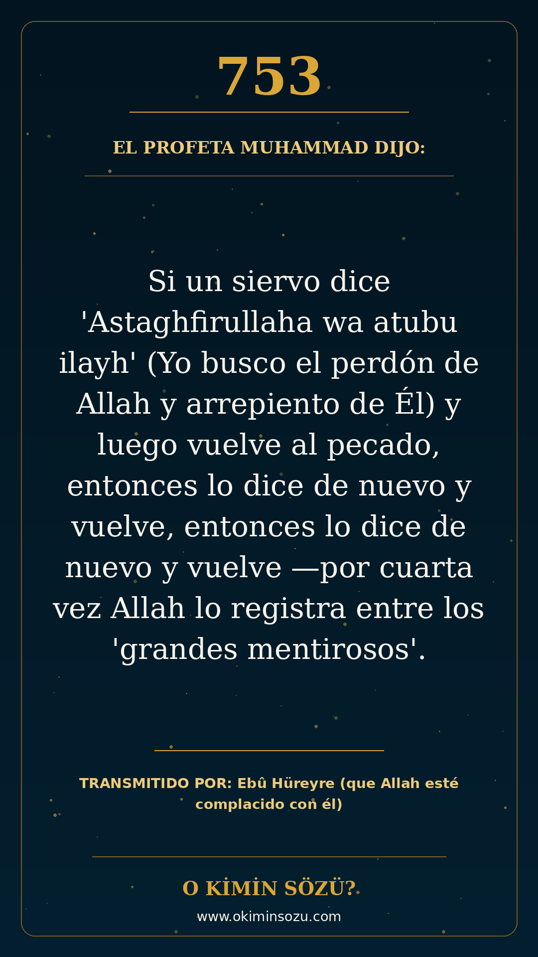 hadis 0753 es