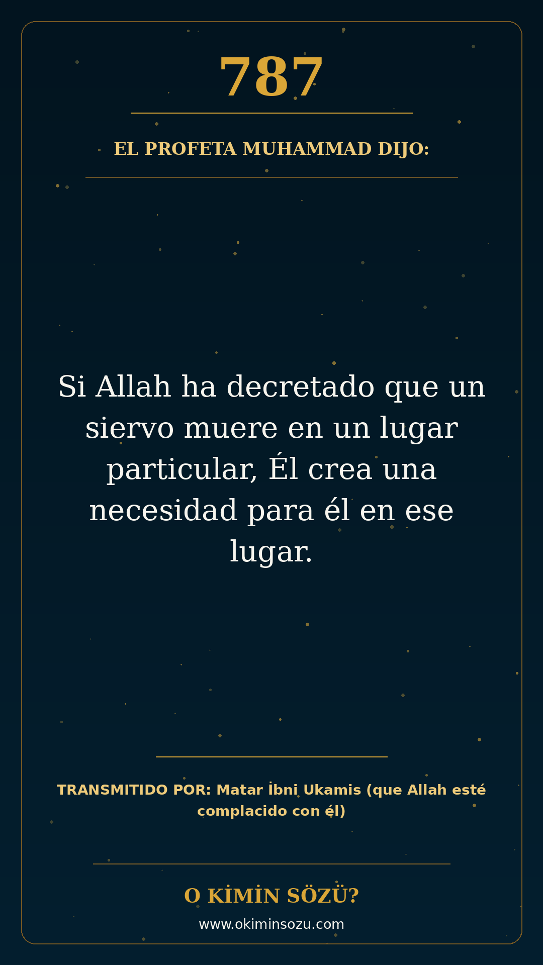 hadis 0787 es