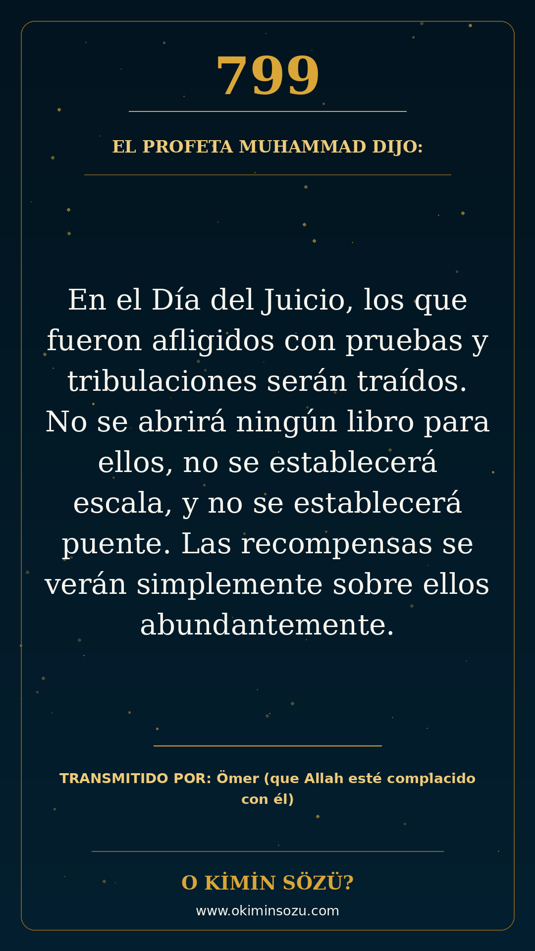 hadis 0799 es