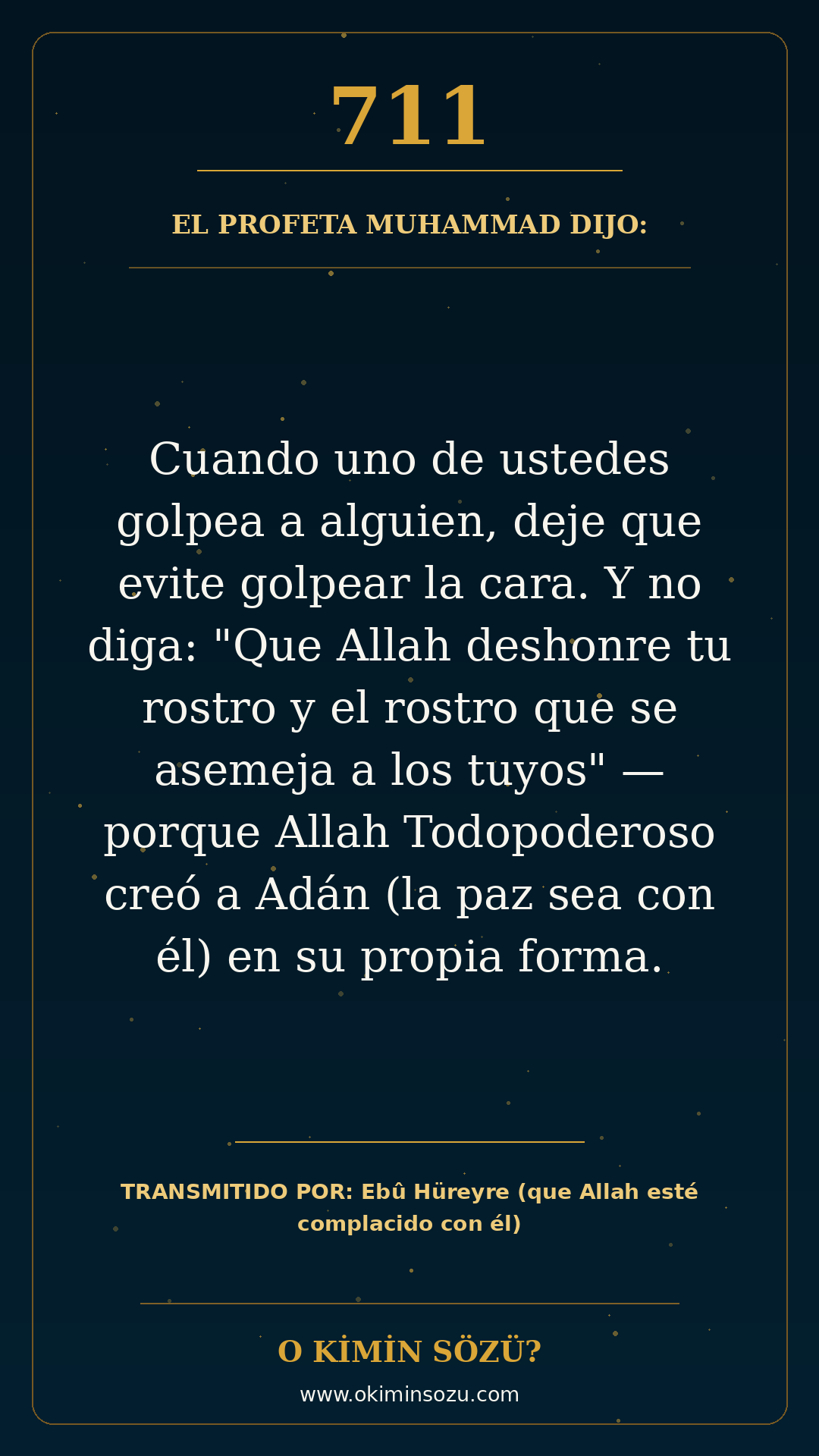 hadis 0711 es