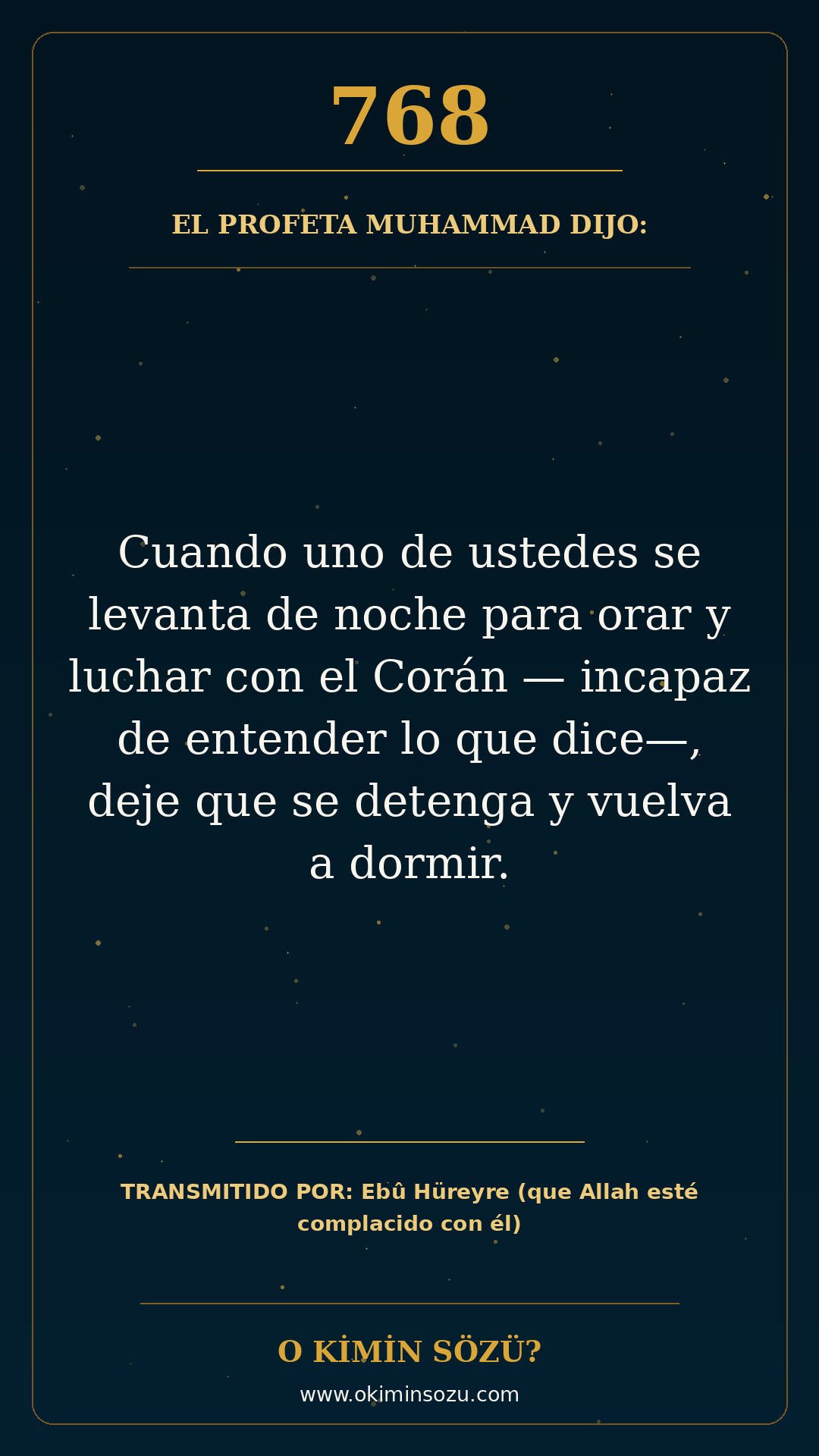 hadis 0768 es