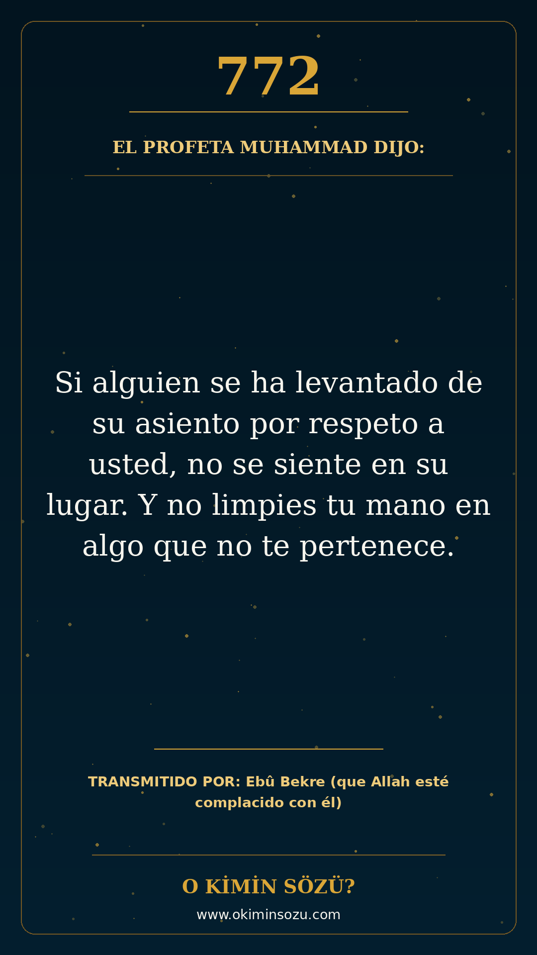 hadis 0772 es