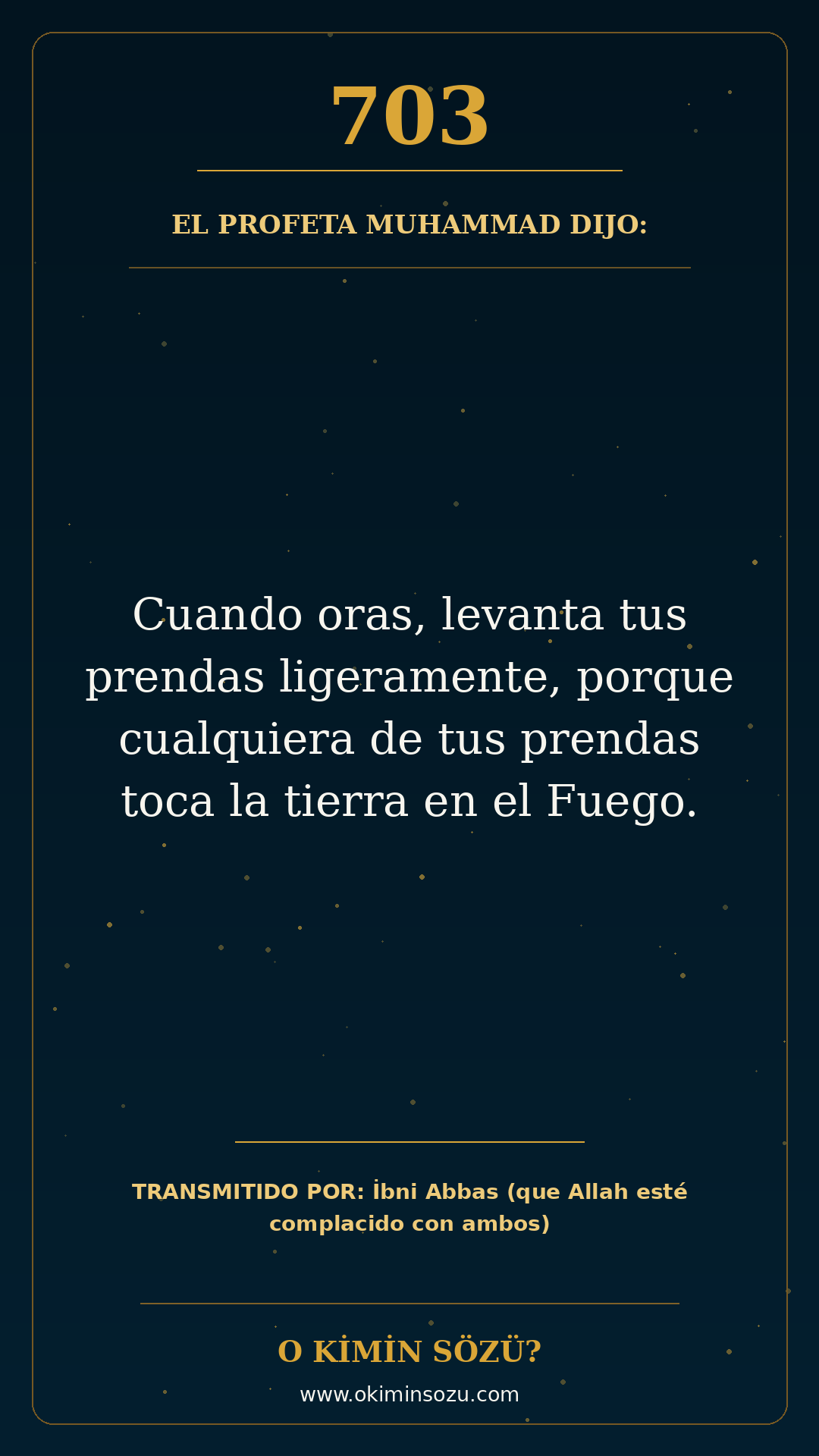 hadis 0703 es