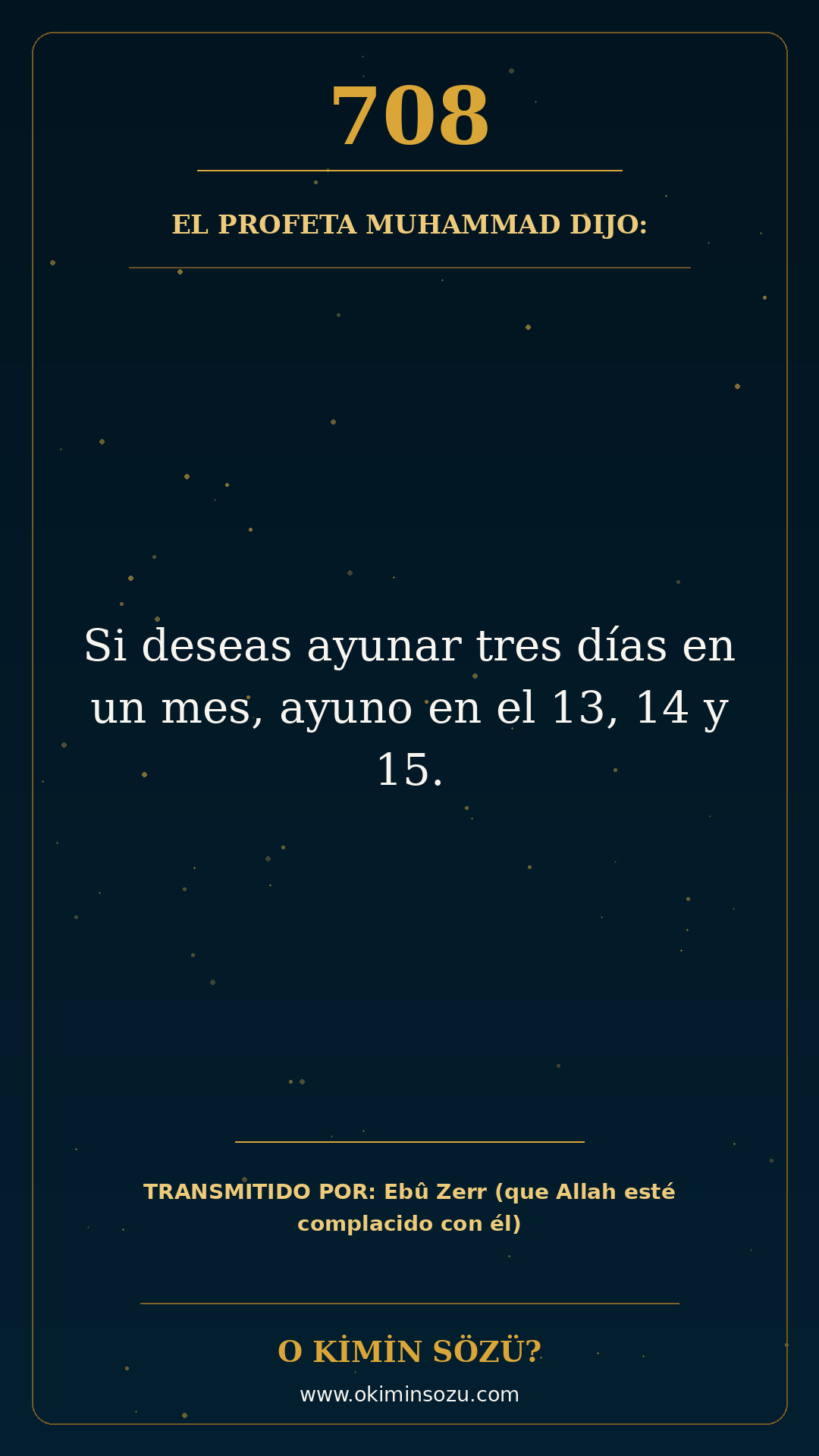 hadis 0708 es