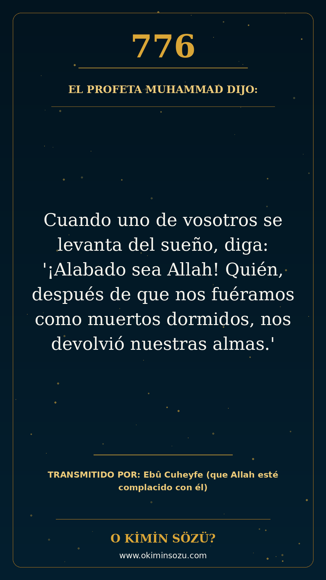 hadis 0776 es