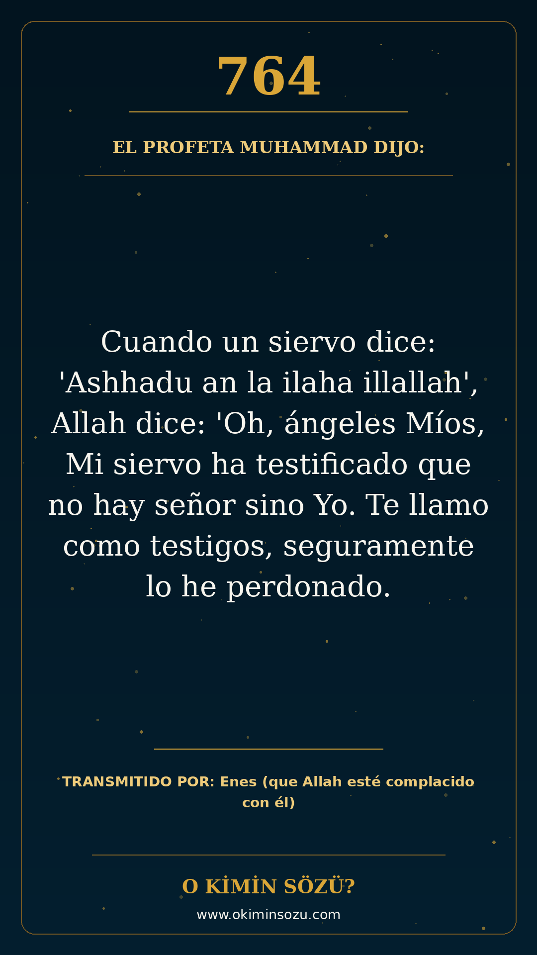 hadis 0764 es