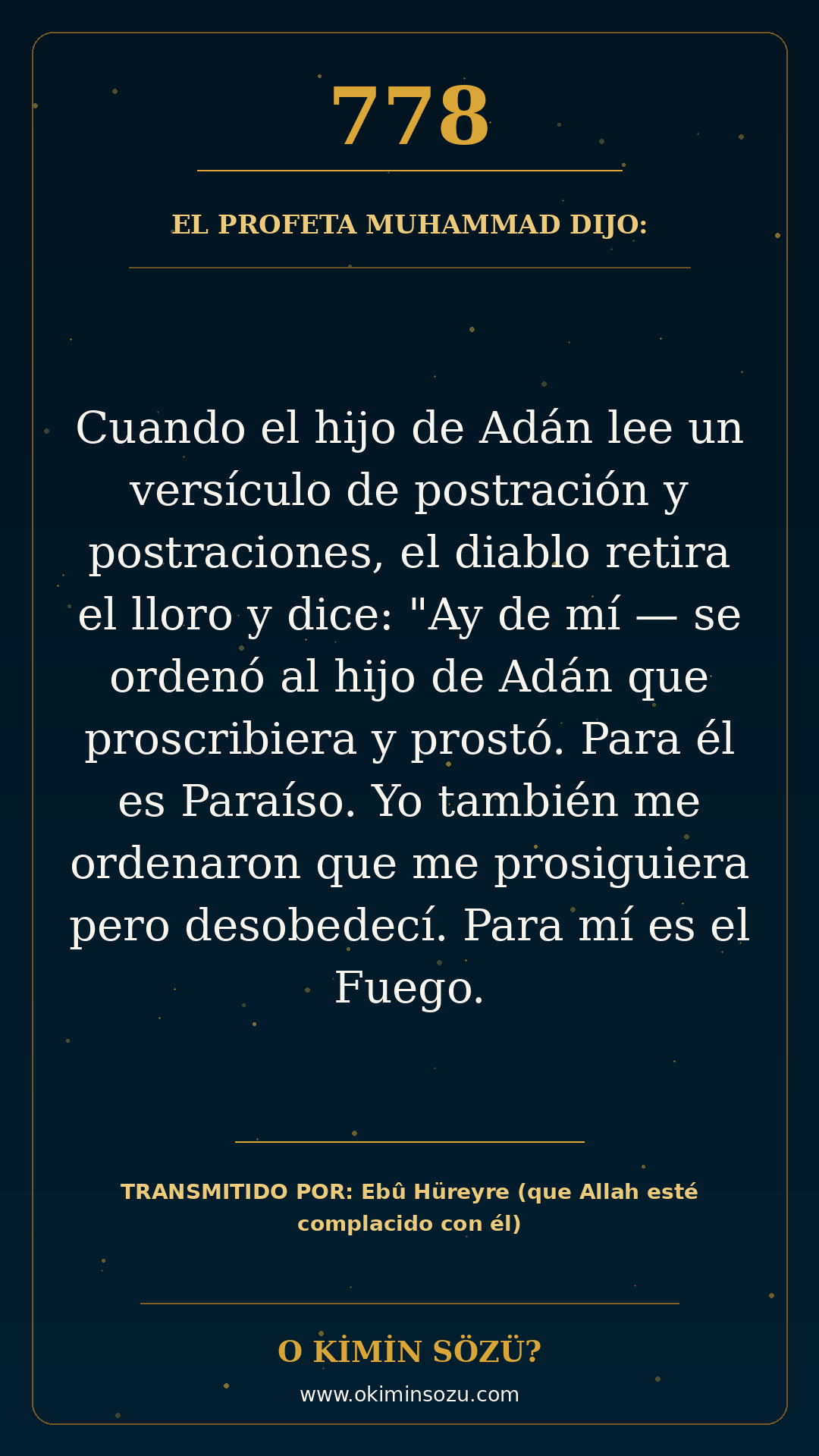 hadis 0778 es