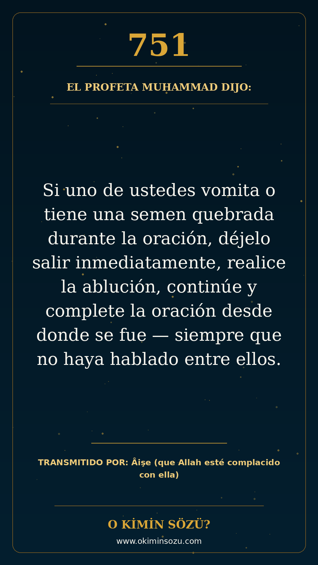 hadis 0751 es
