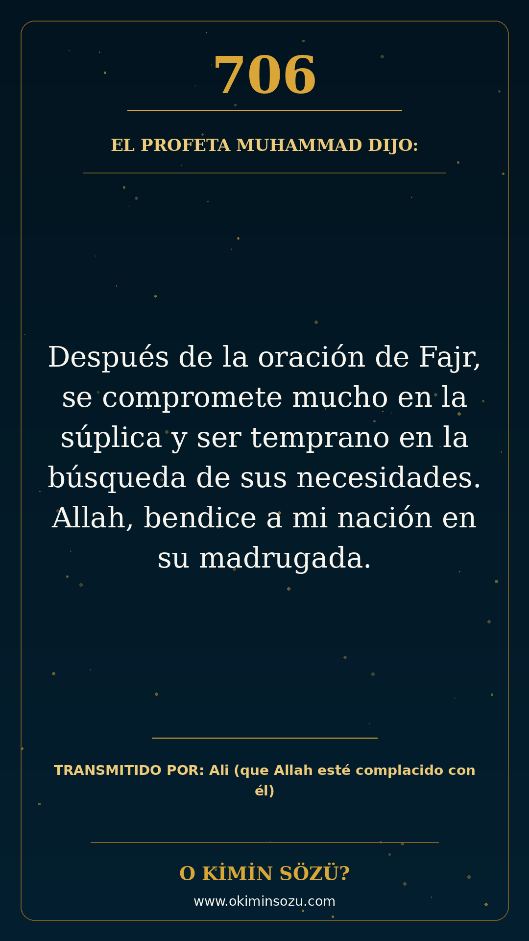 hadis 0706 es