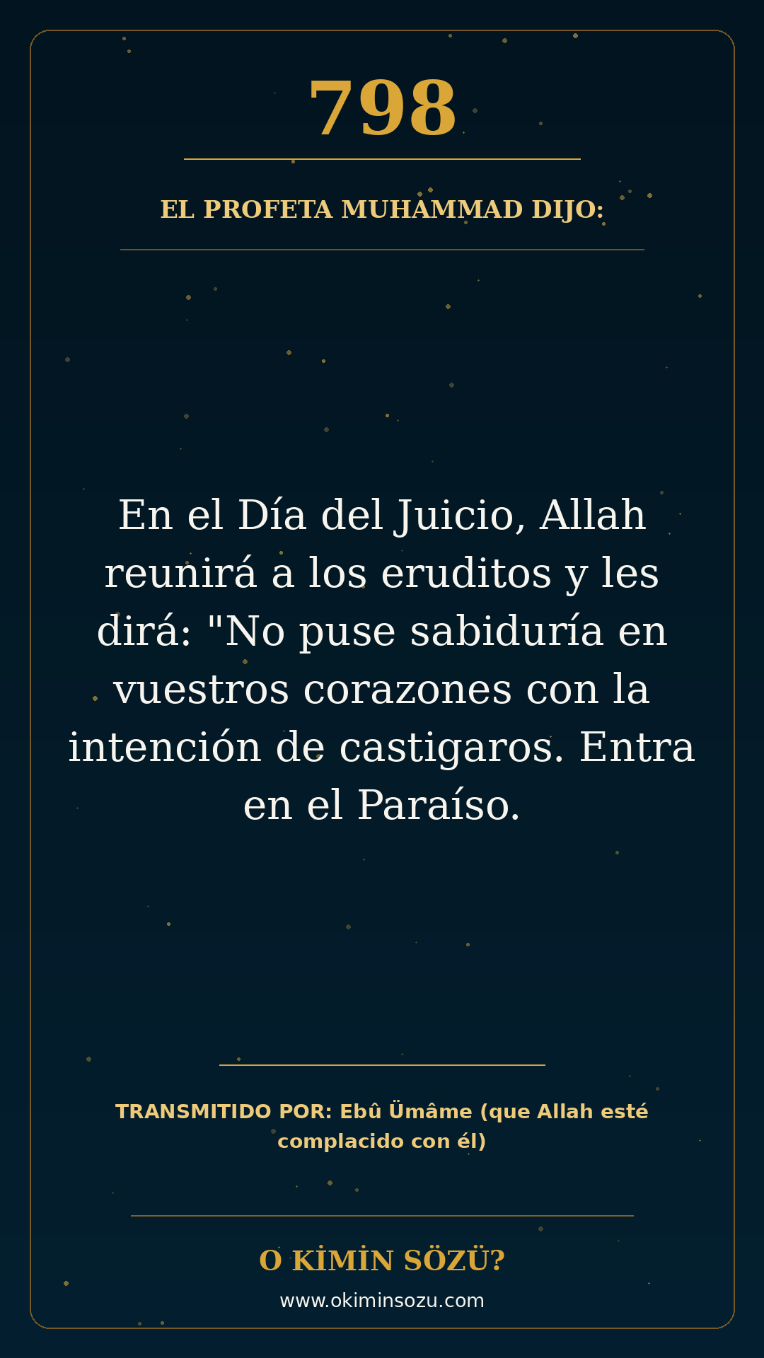 hadis 0798 es