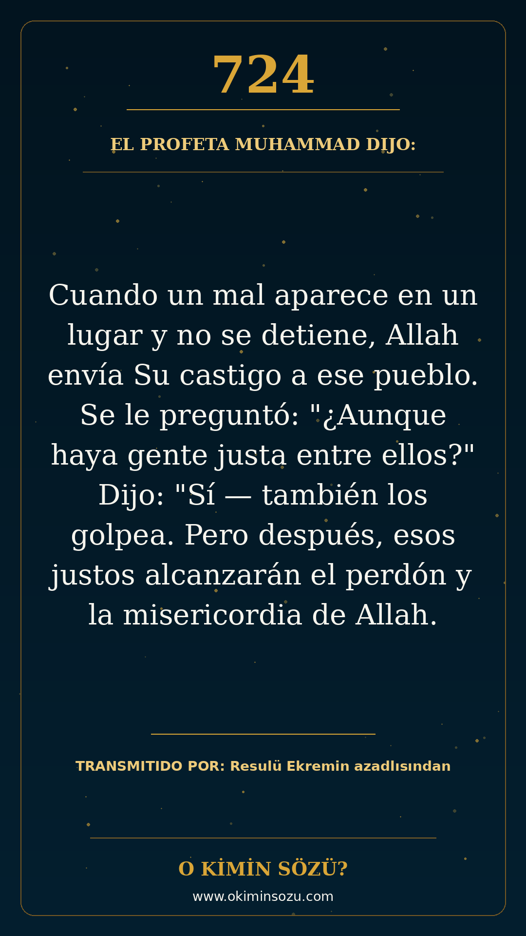 hadis 0724 es