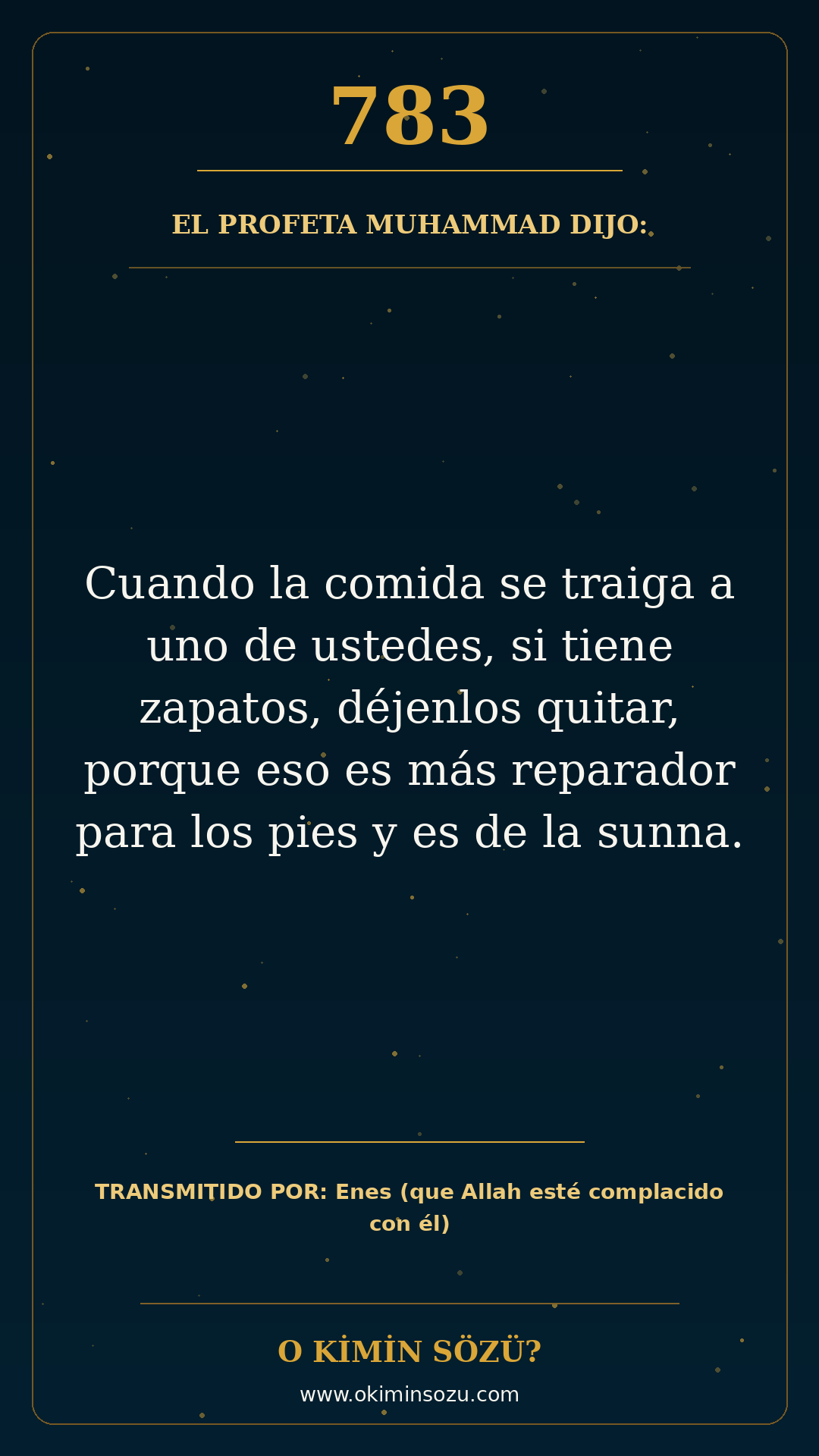 hadis 0783 es