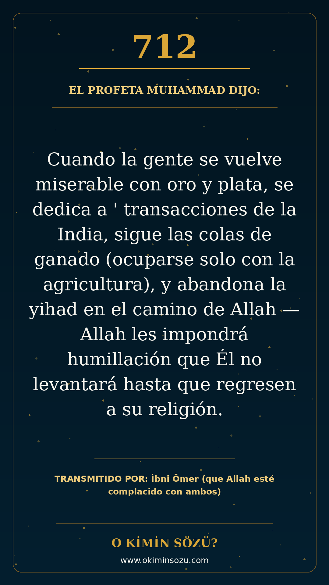 hadis 0712 es