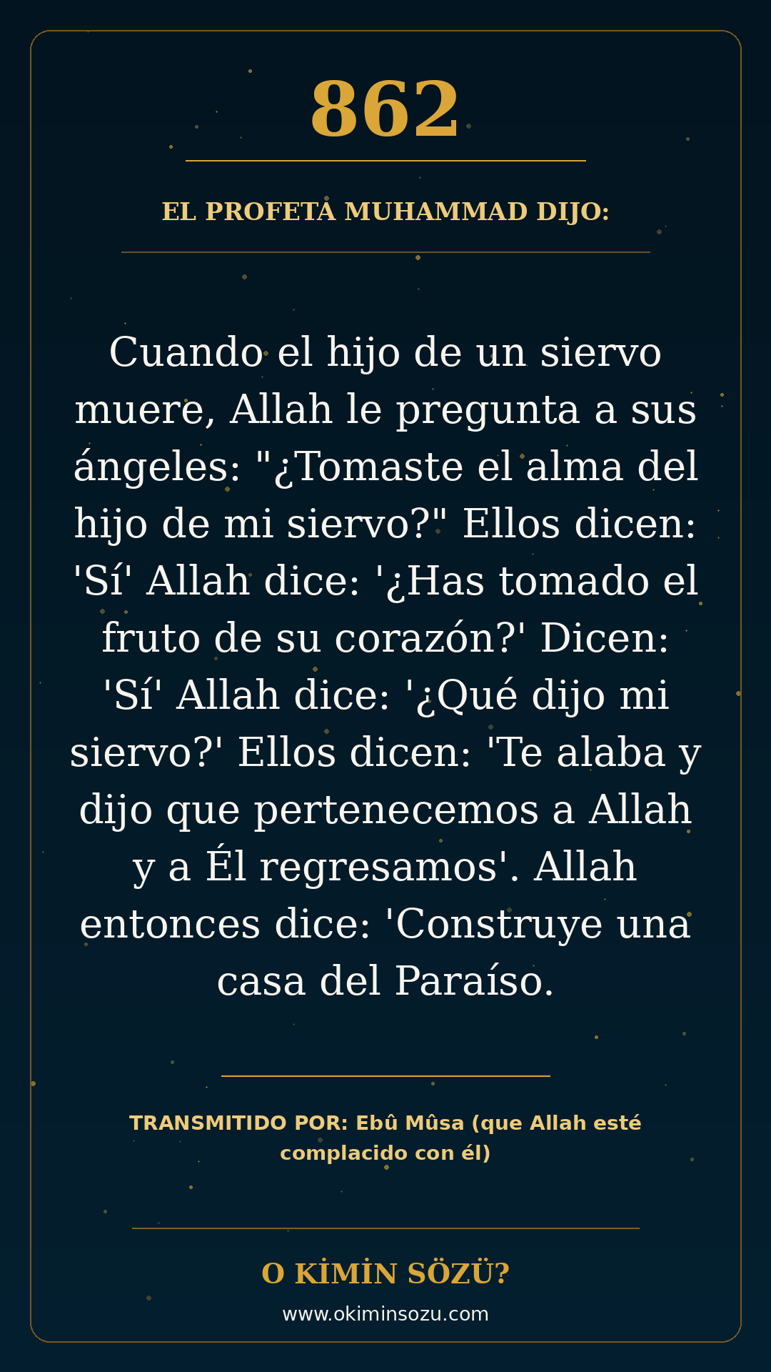 hadis 0862 es