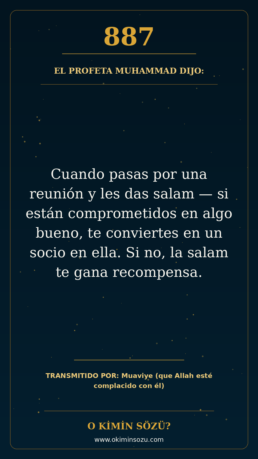 hadis 0887 es