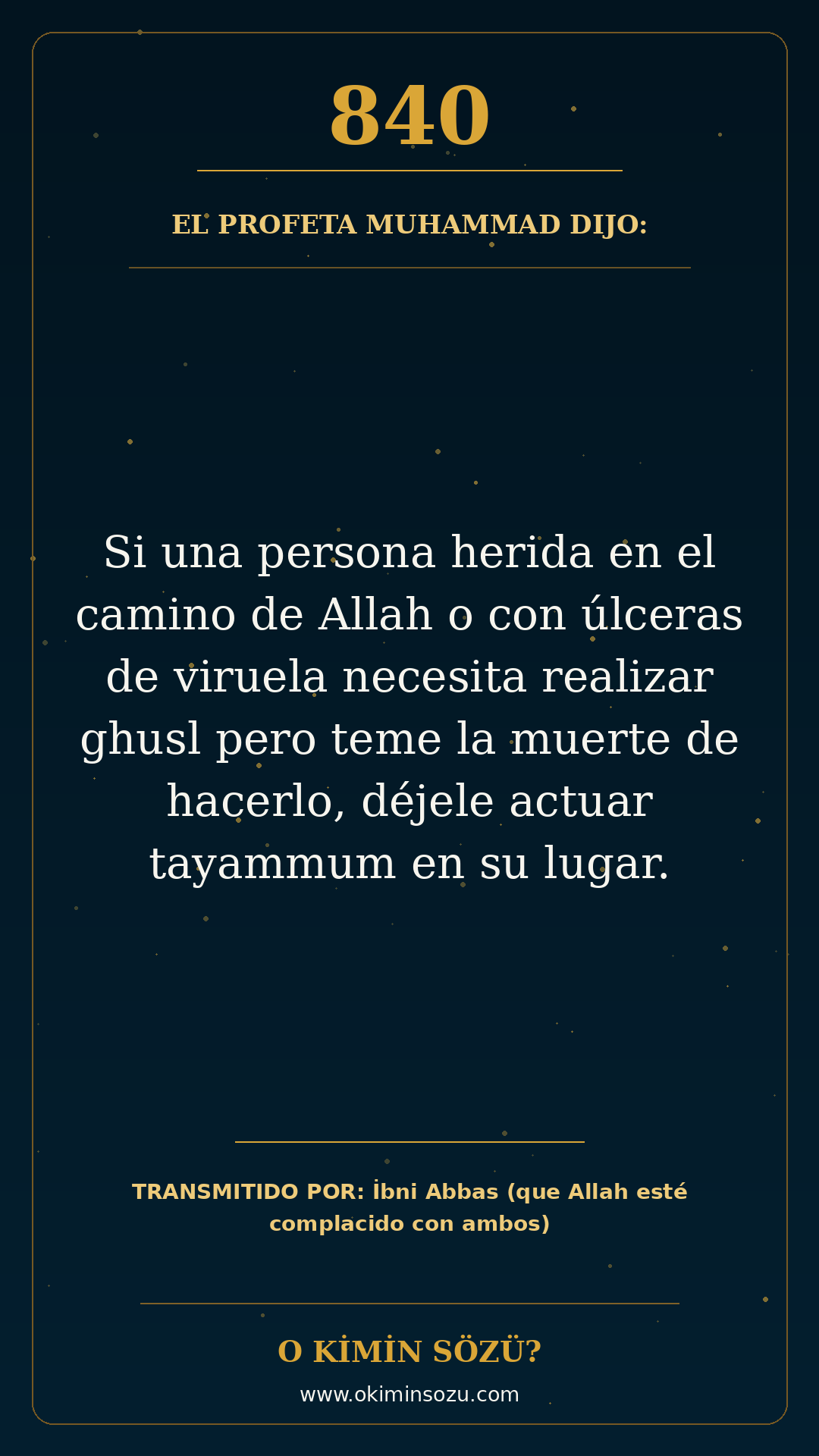 hadis 0840 es