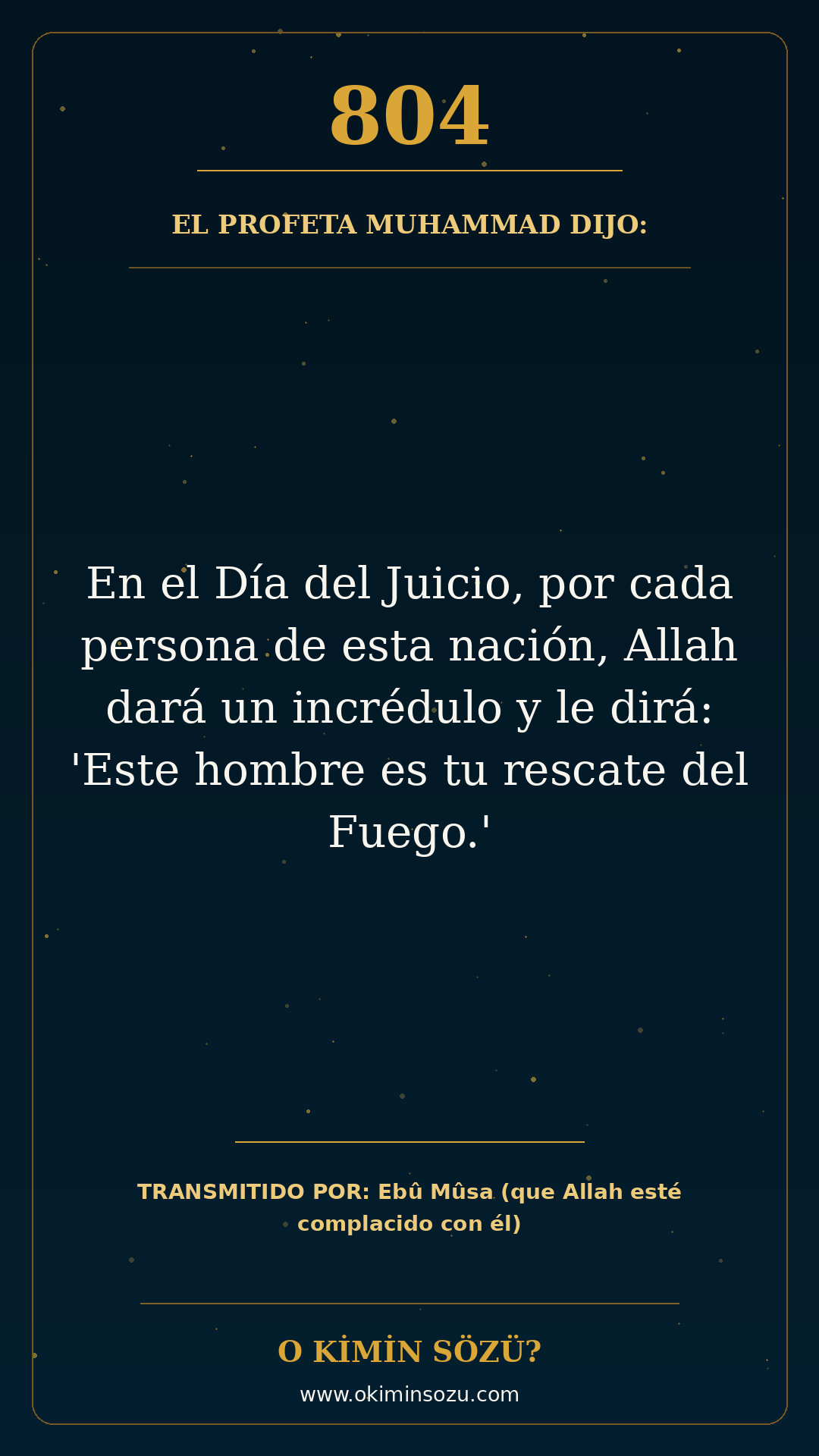 hadis 0804 es