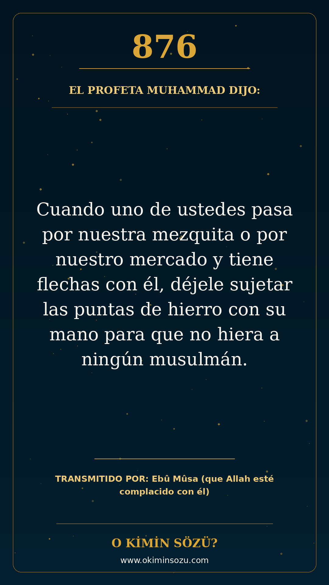 hadis 0876 es