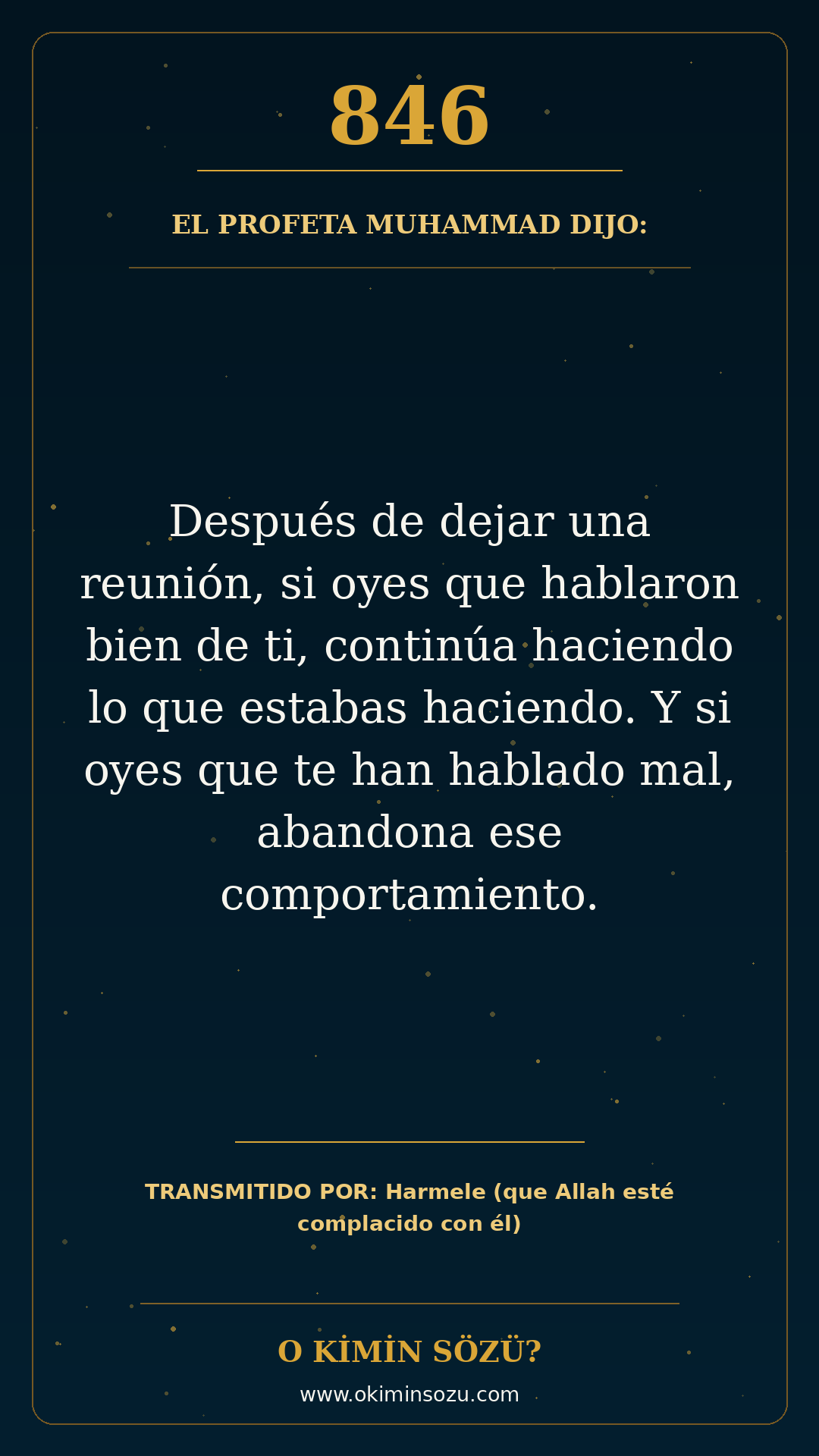 hadis 0846 es