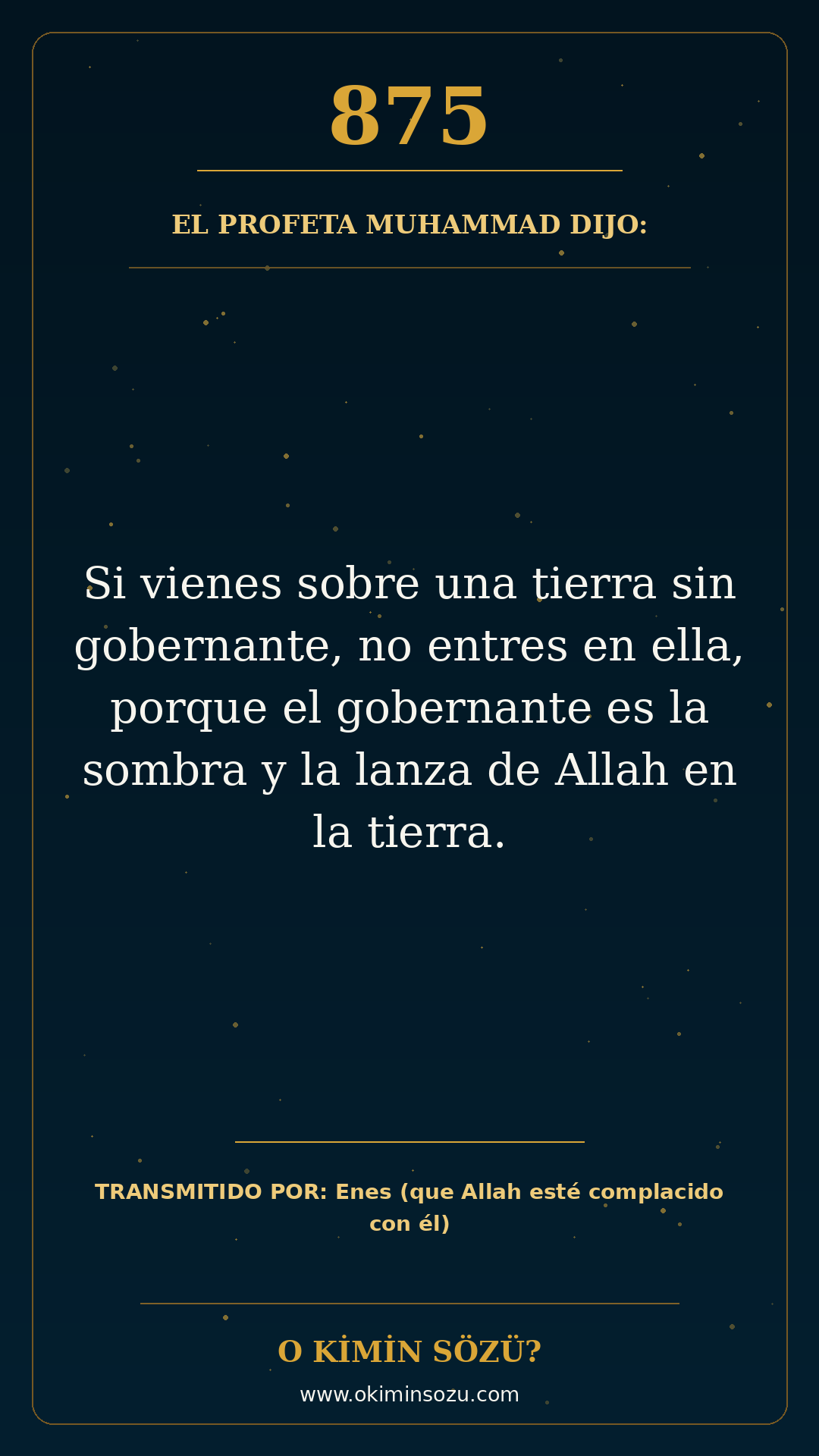hadis 0875 es