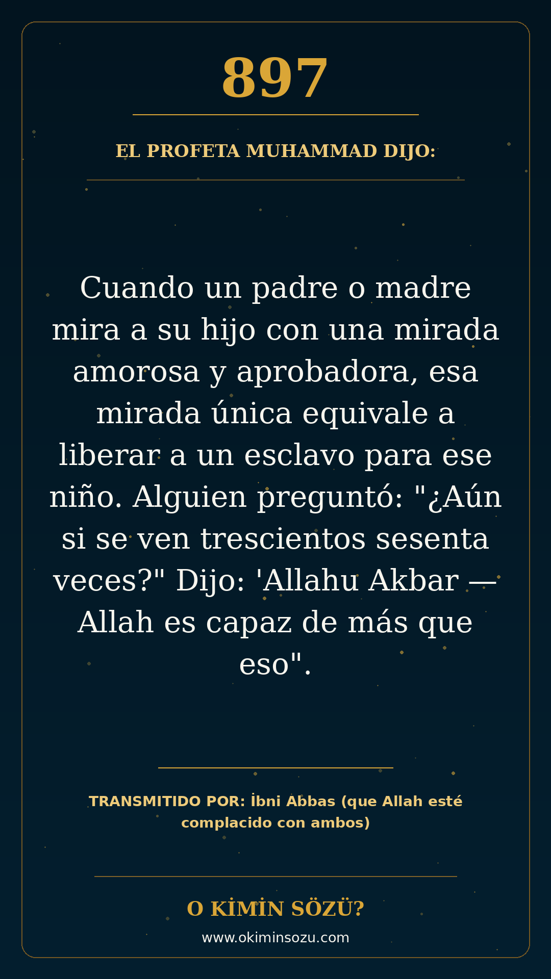 hadis 0897 es