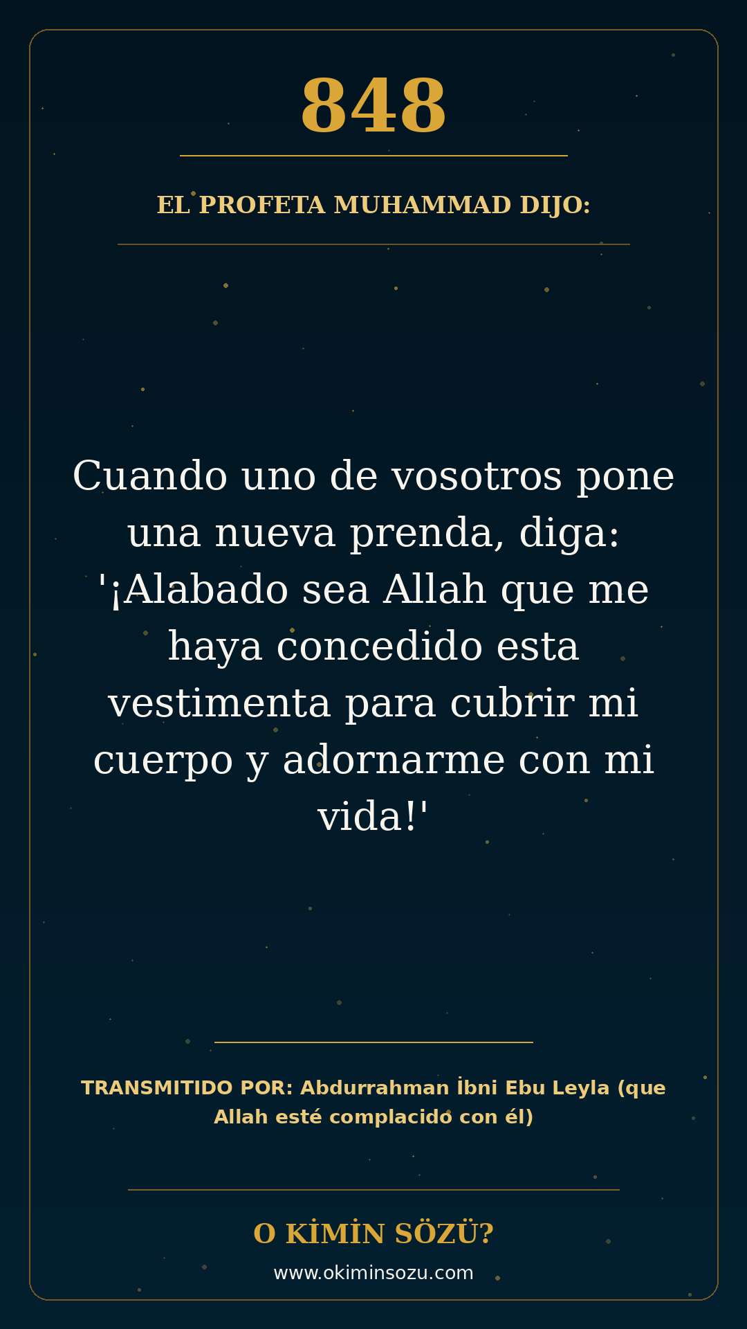 hadis 0848 es