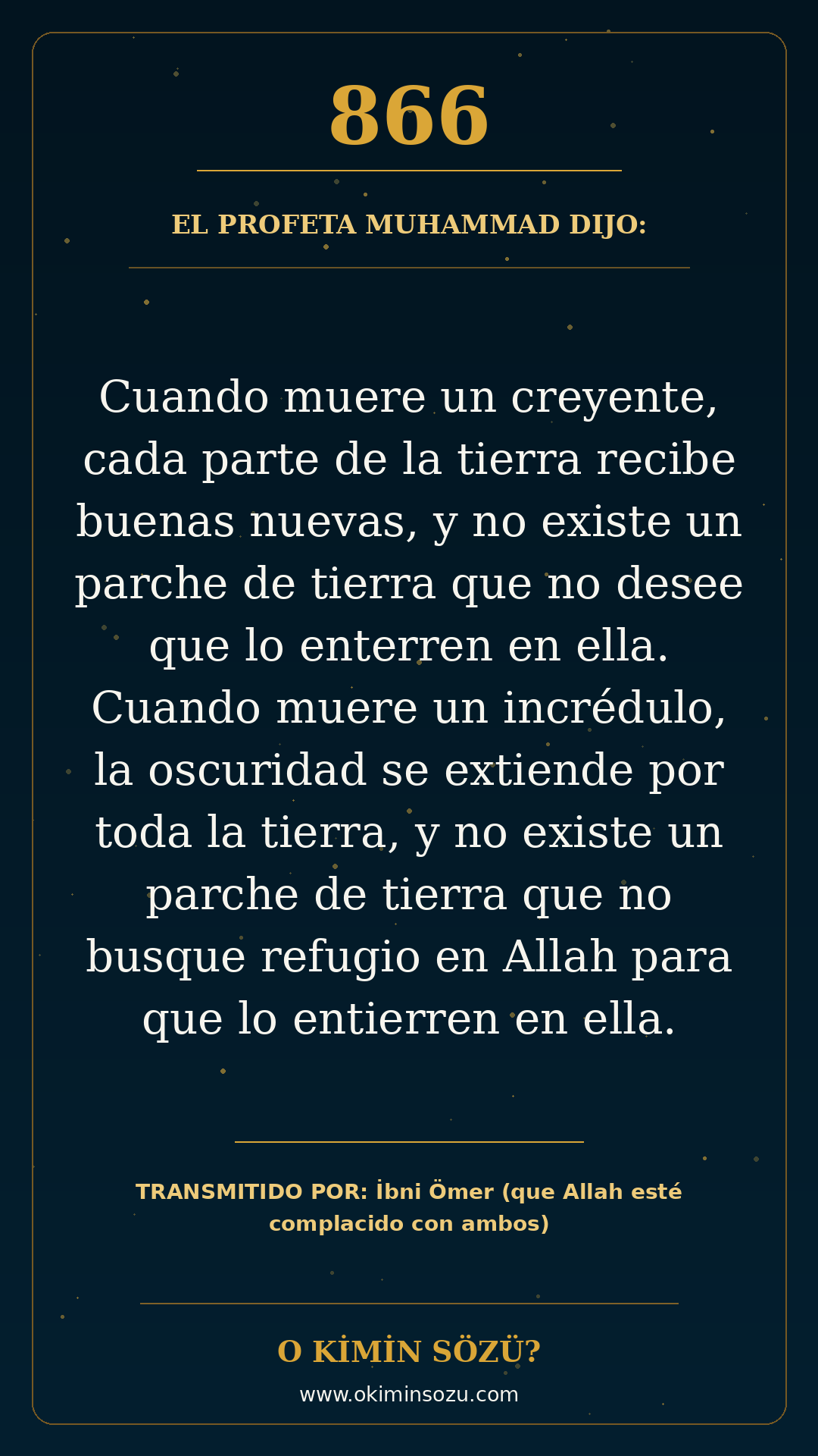 hadis 0866 es