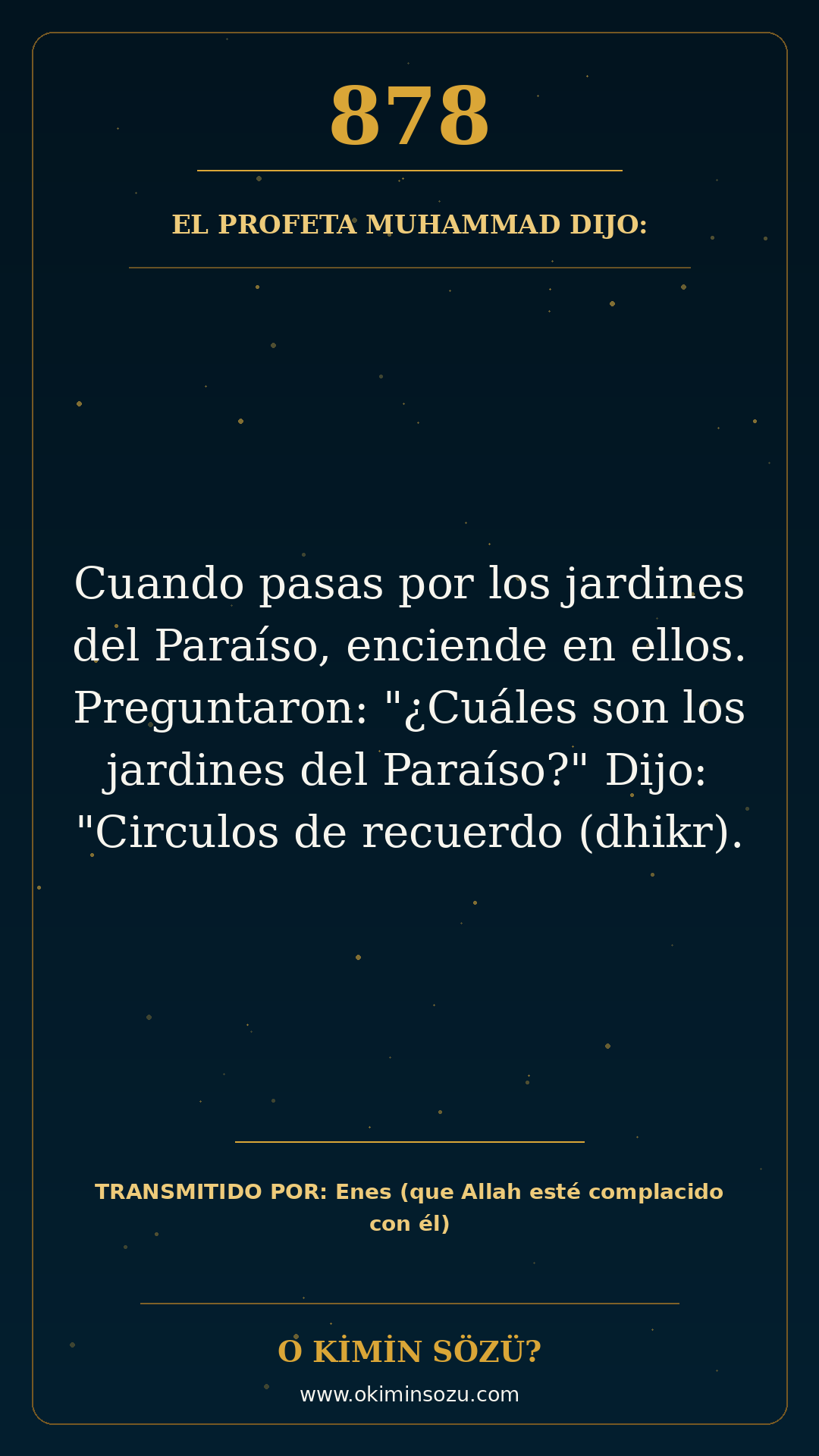 hadis 0878 es