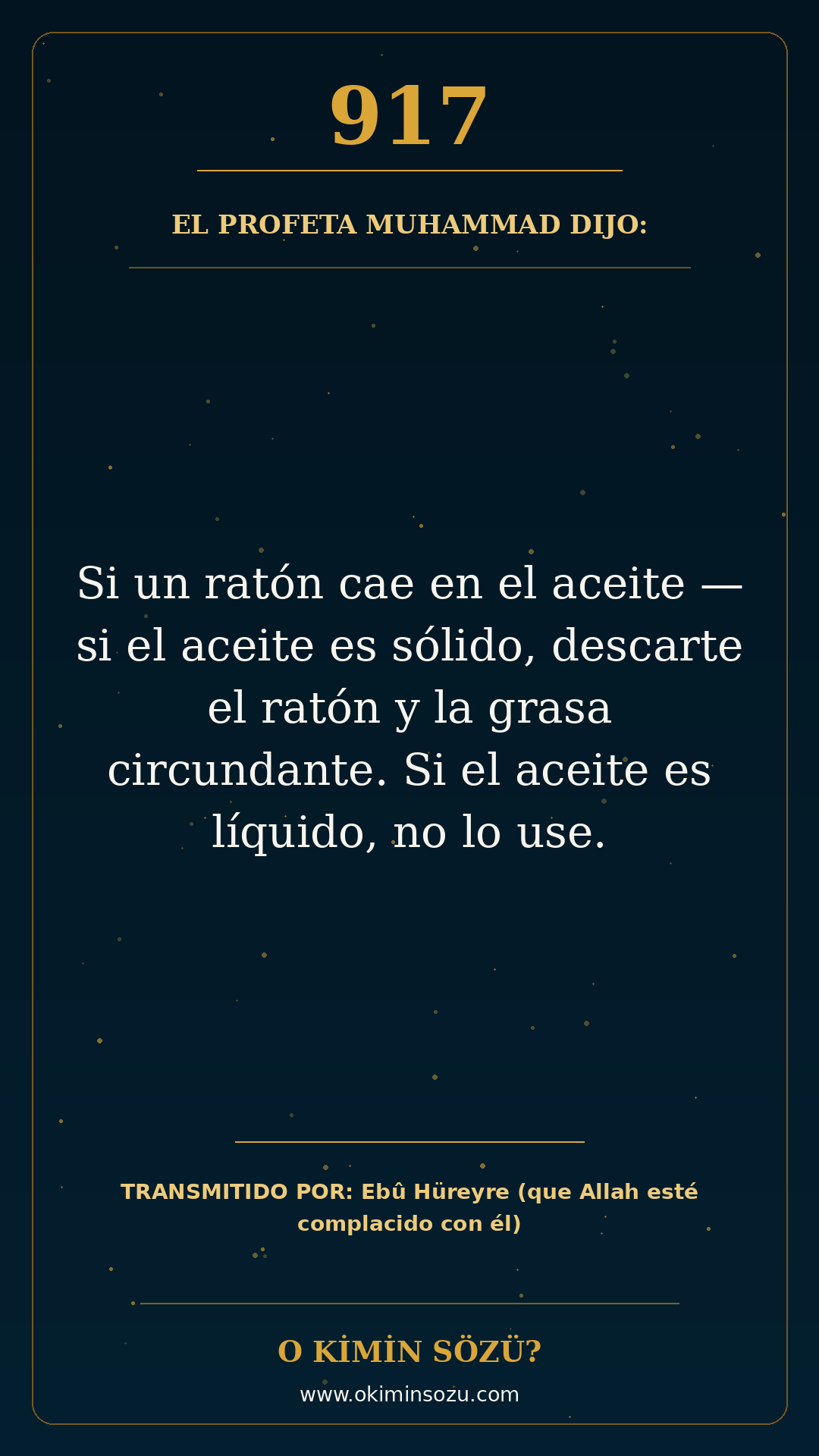 hadis 0917 es