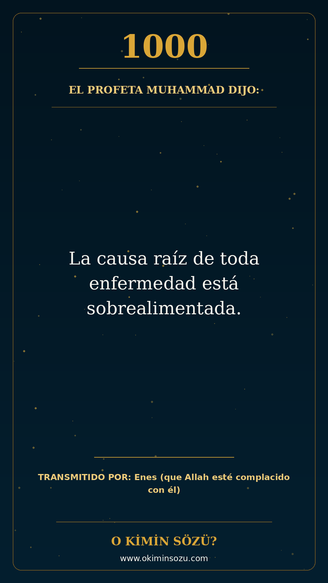 hadis 1000 es