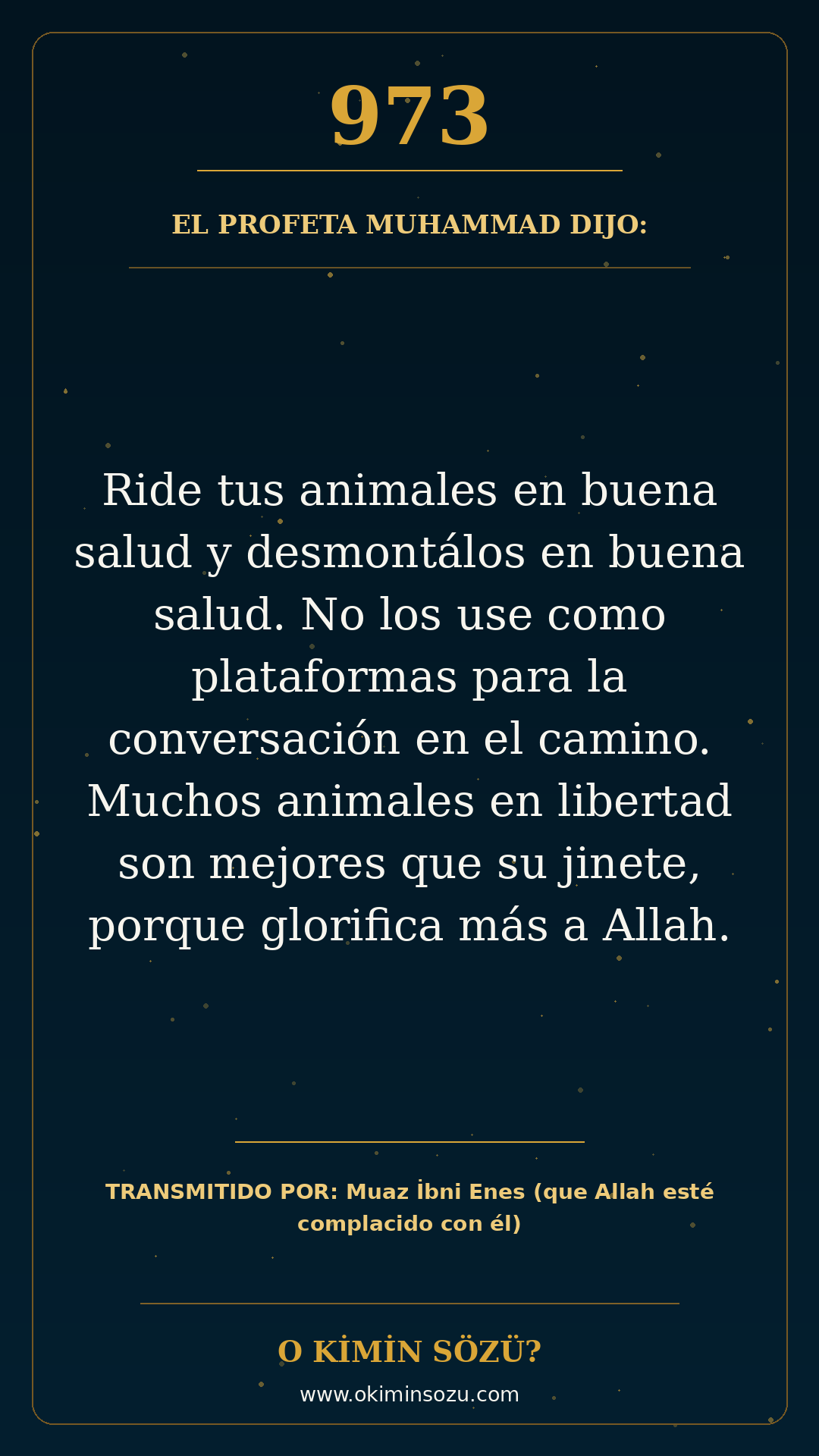 hadis 0973 es