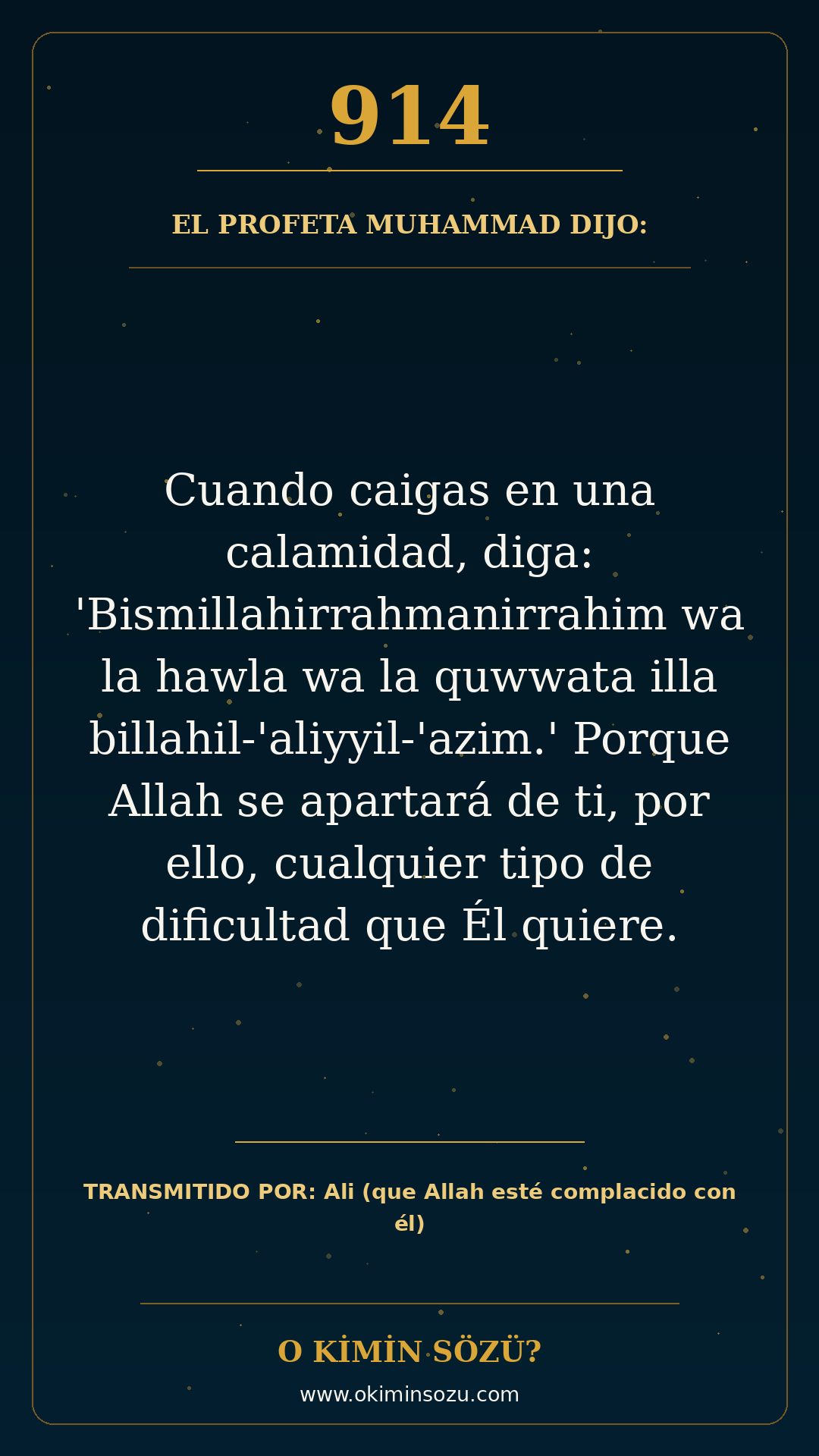 hadis 0914 es