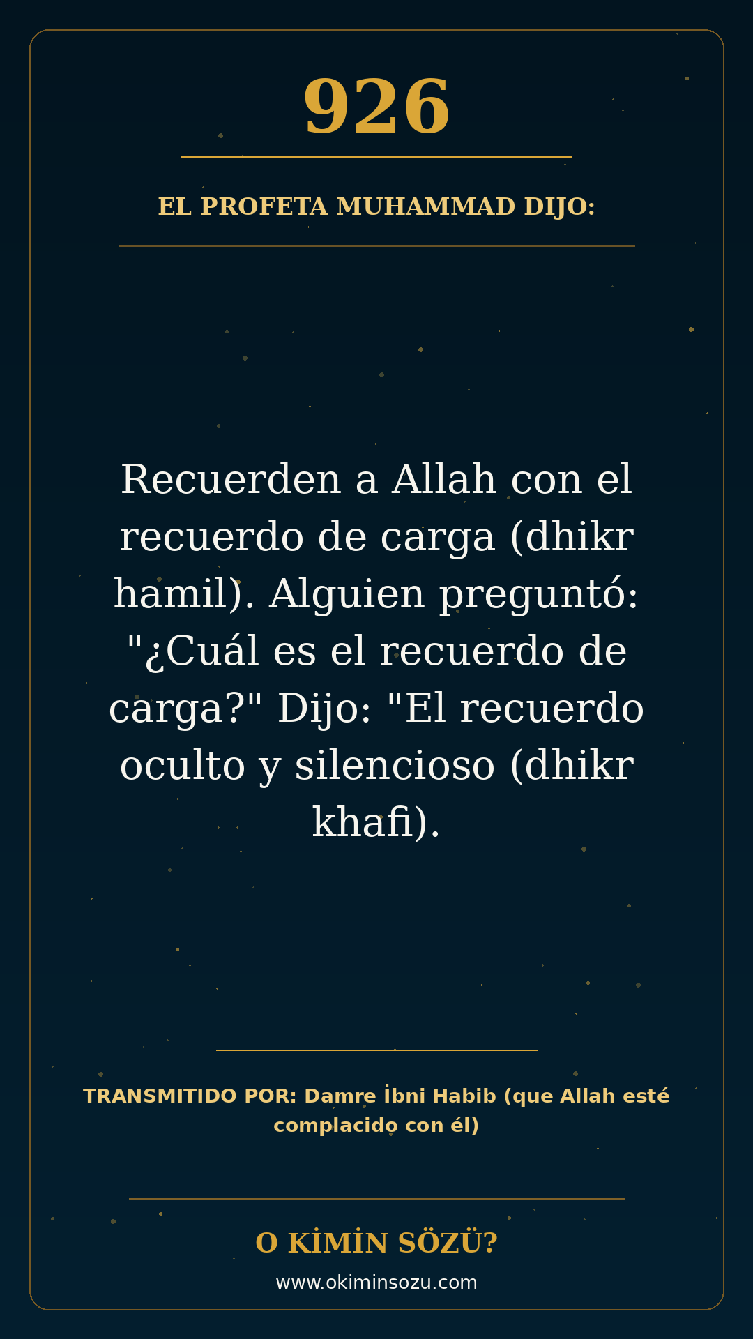 hadis 0926 es