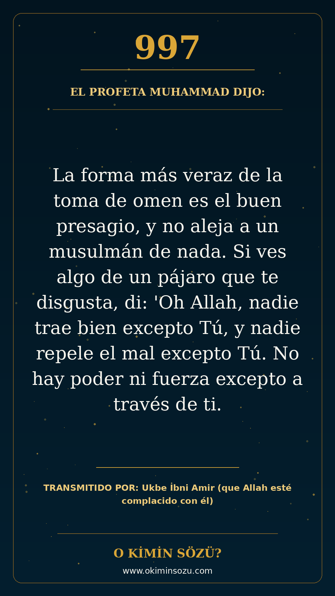hadis 0997 es