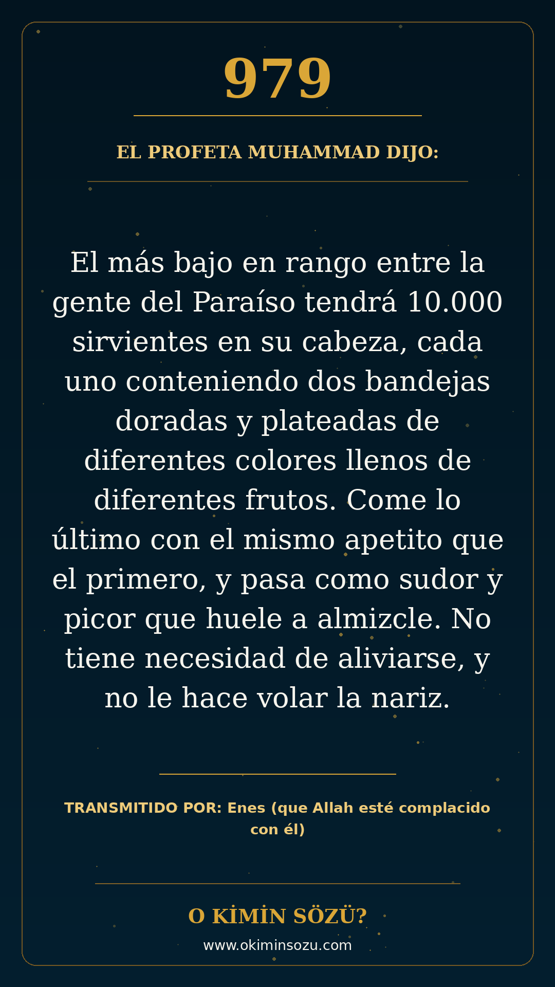 hadis 0979 es
