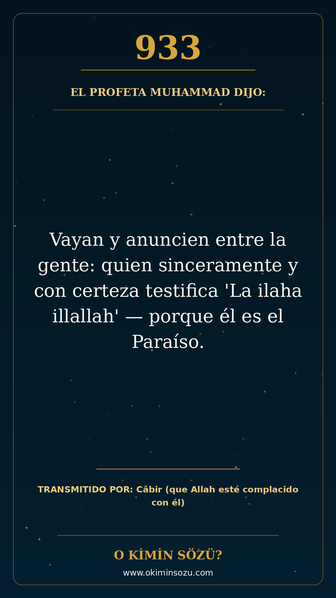 hadis 0933 es