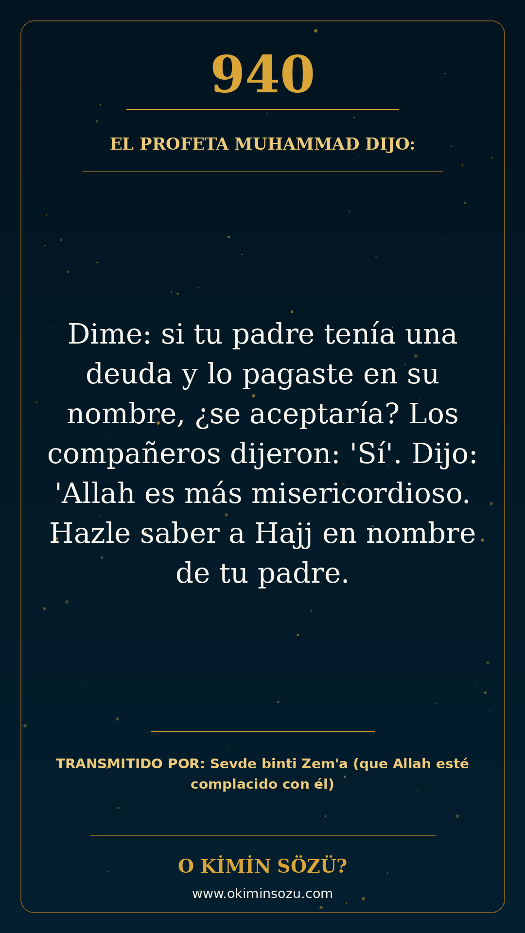 hadis 0940 es