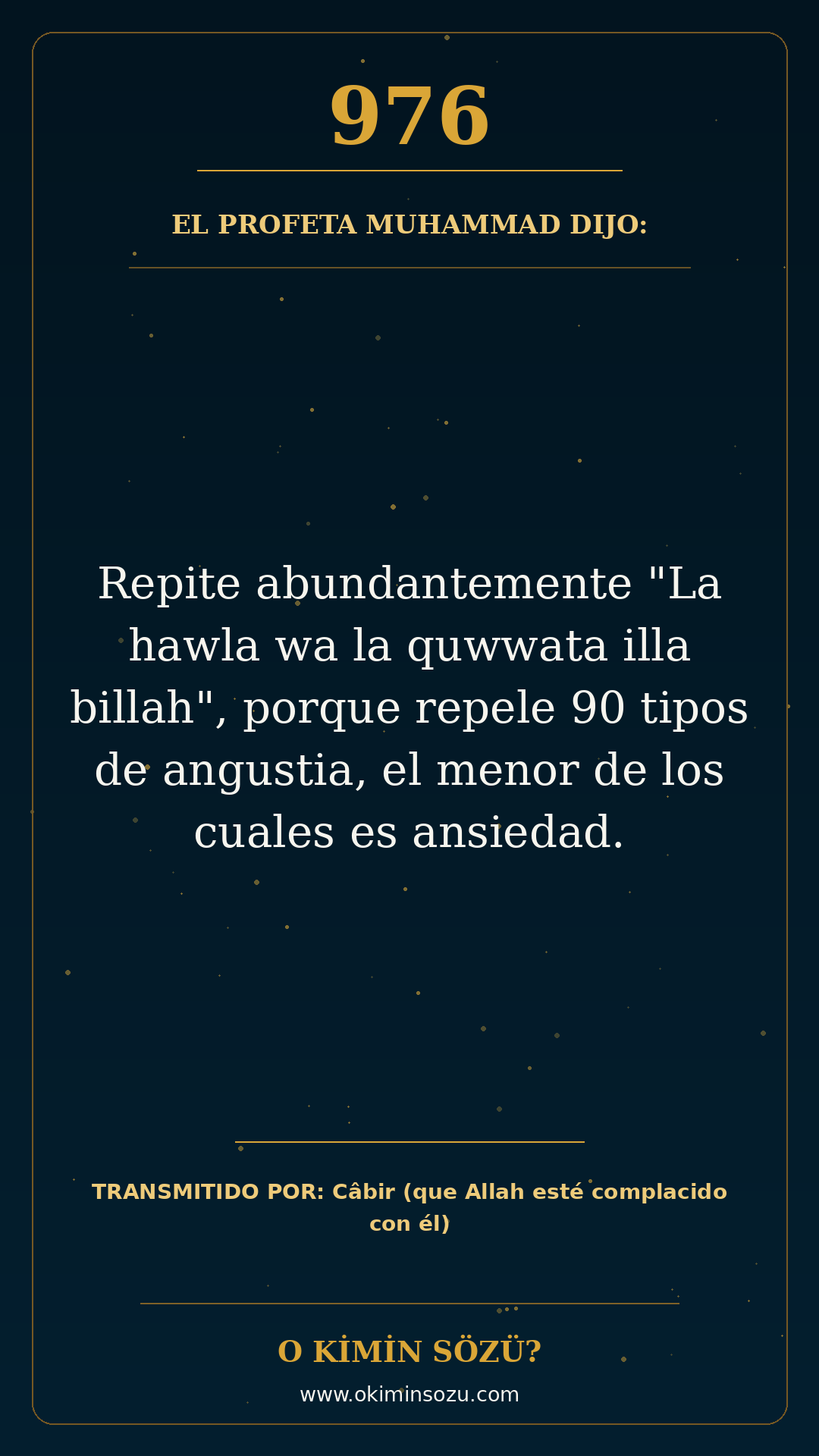 hadis 0976 es