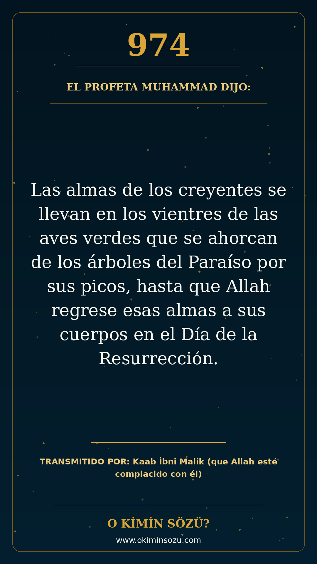 hadis 0974 es