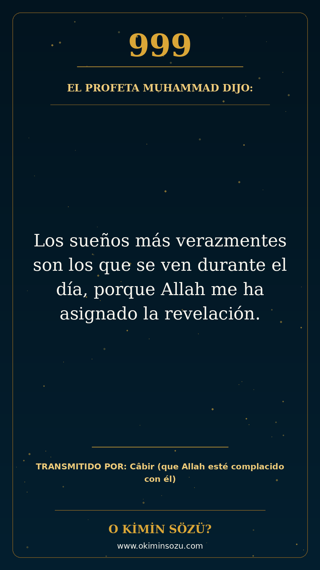 hadis 0999 es